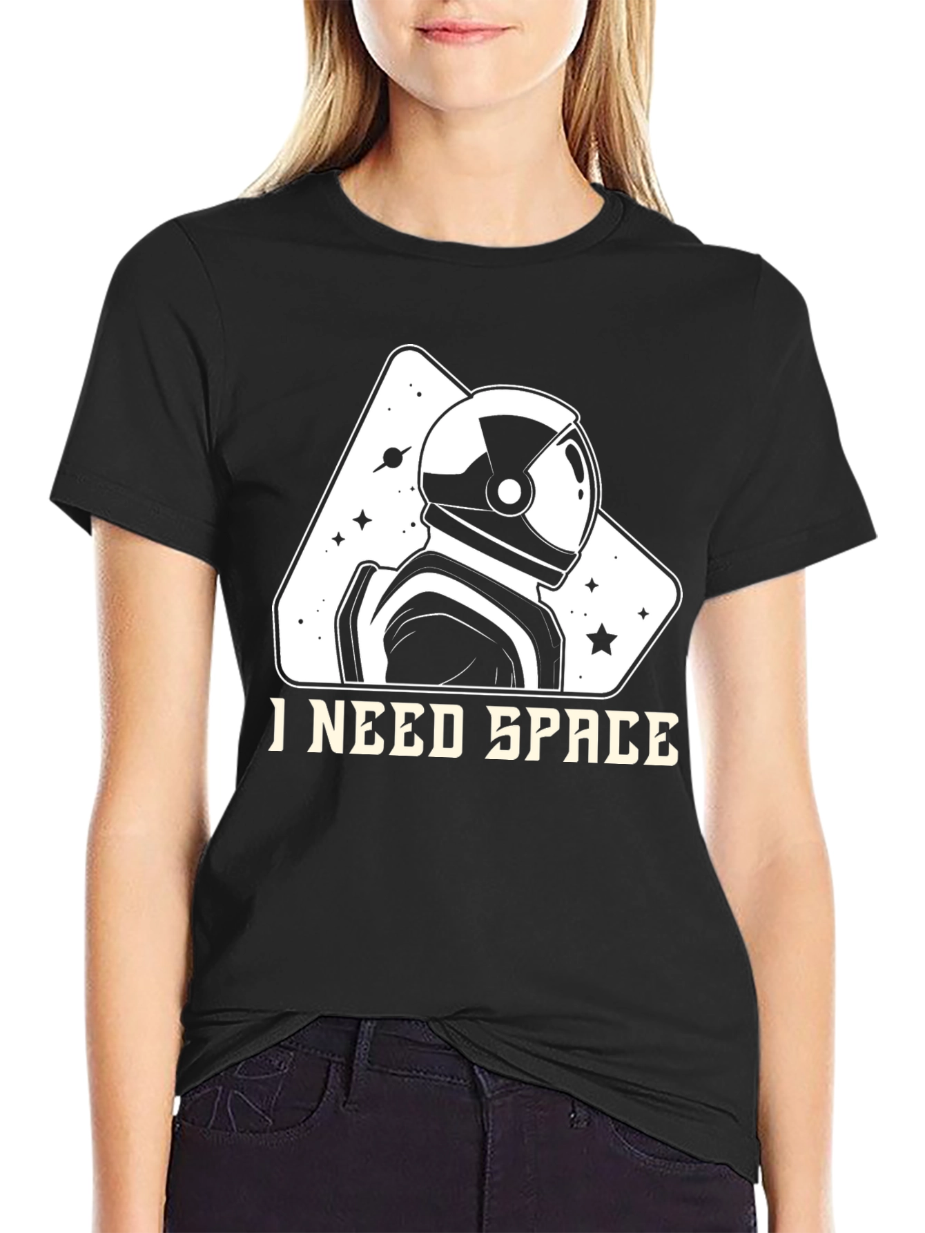 I Need Space T-Shirt Astronaut Graphic Tee