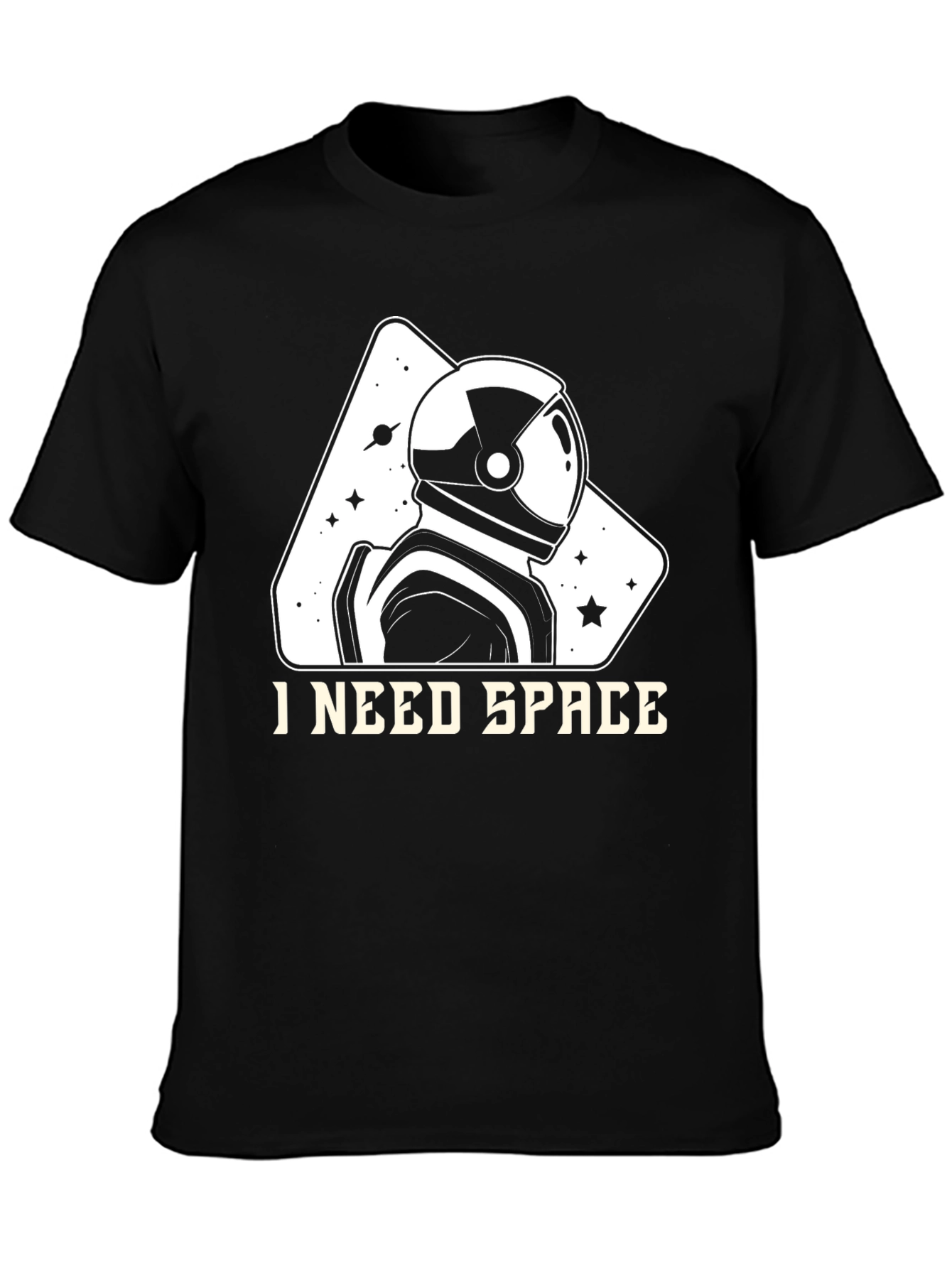 I Need Space T-Shirt Astronaut Graphic Tee