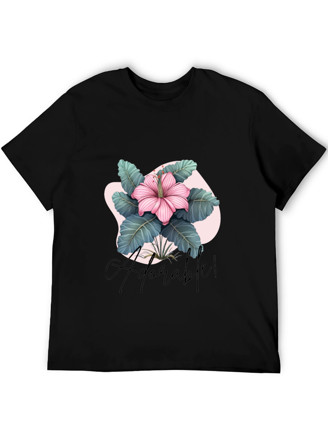 Adorable Floral Graphic T-Shirt