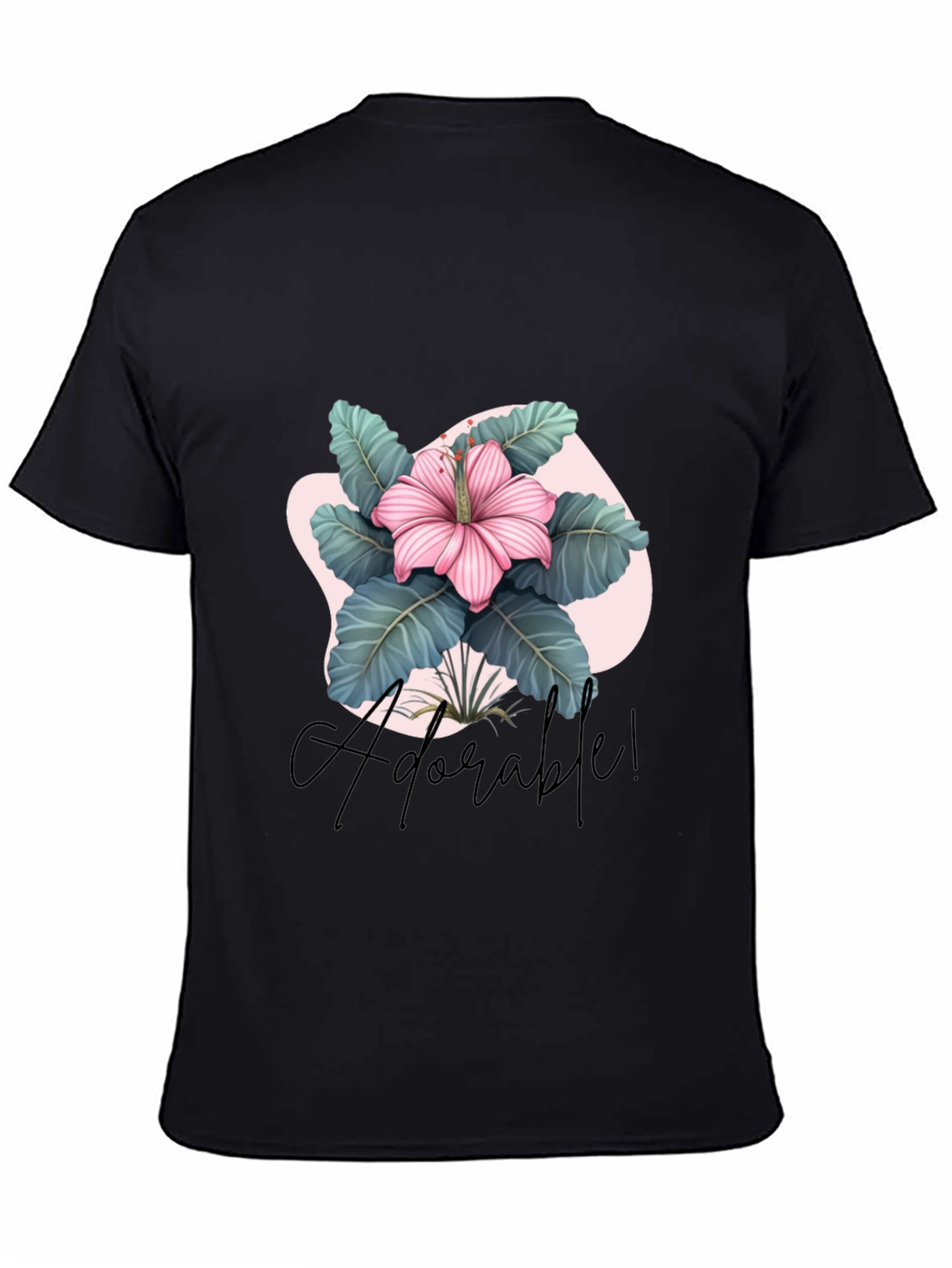 Adorable Floral Graphic T-Shirt