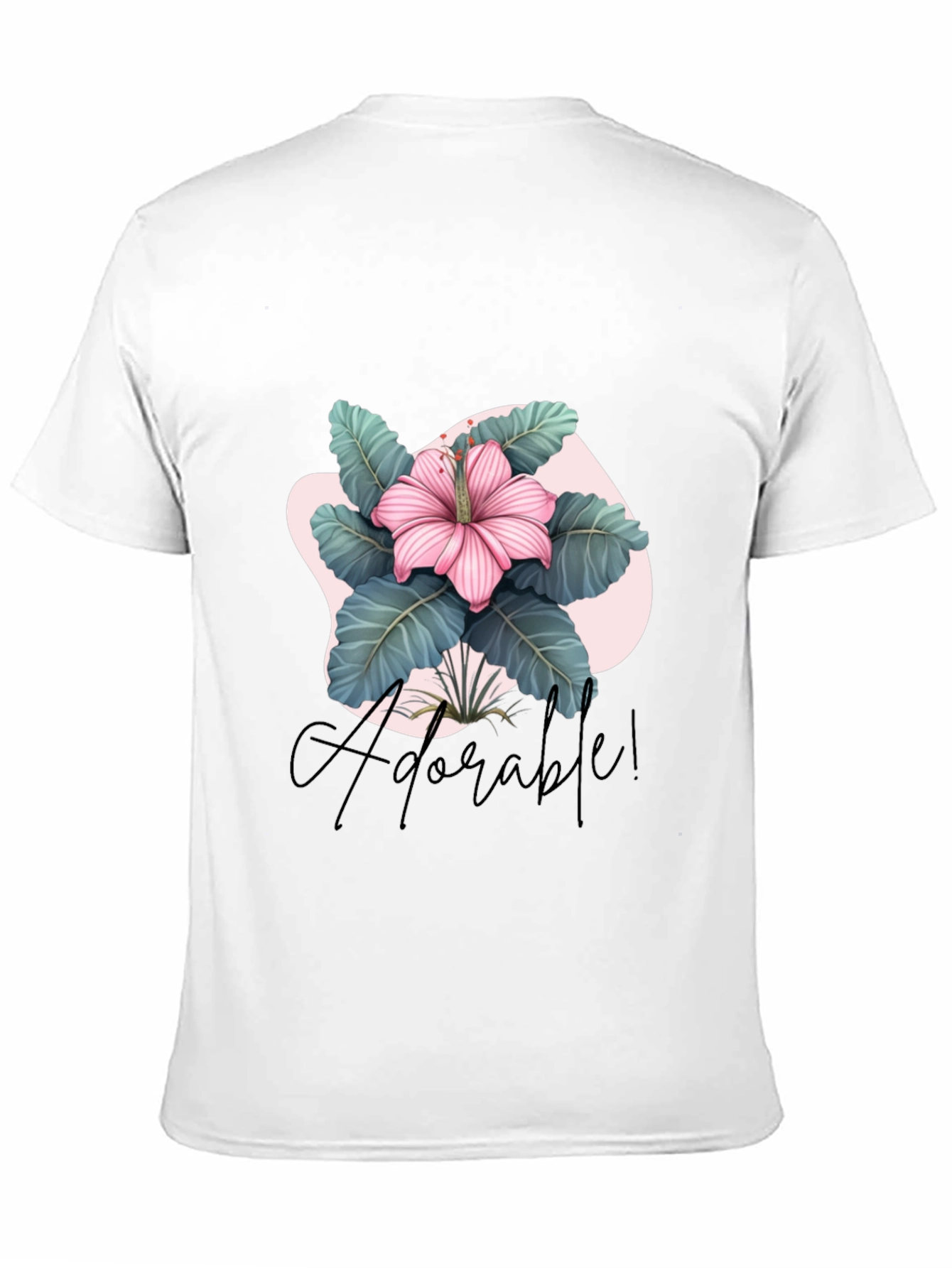 Adorable Floral Graphic T-Shirt