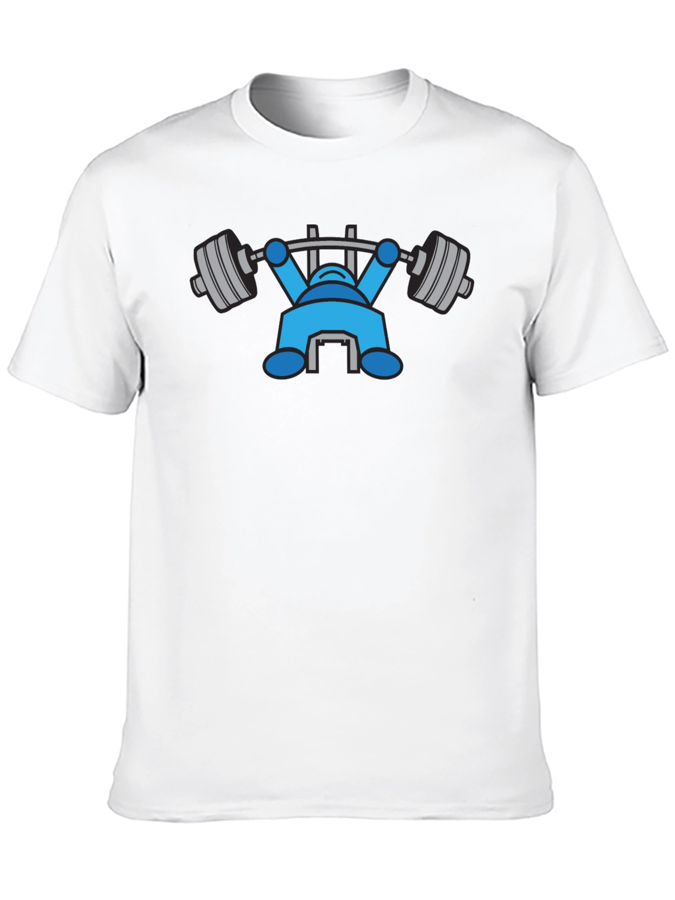 Funny Gym Bro T-Shirt - Lift Like a Robot!