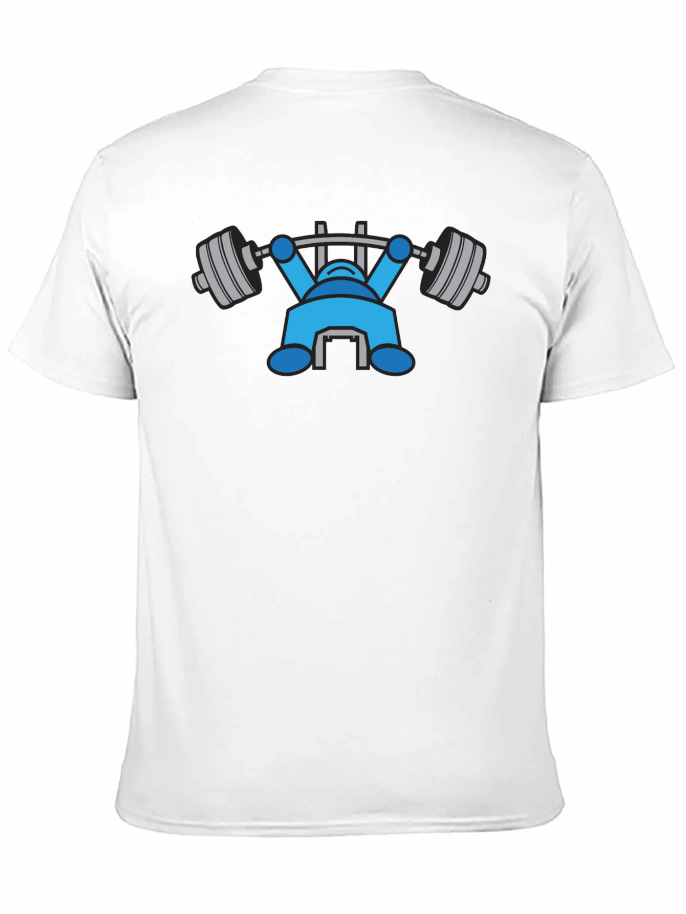 Funny Gym Bro T-Shirt - Lift Like a Robot!