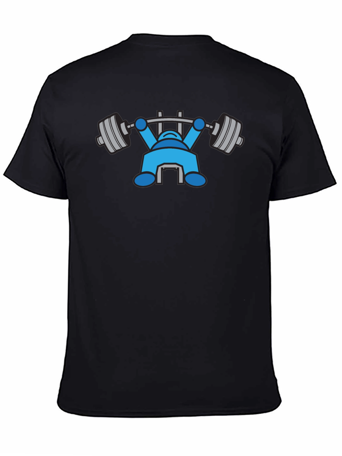 Funny Gym Bro T-Shirt - Lift Like a Robot!