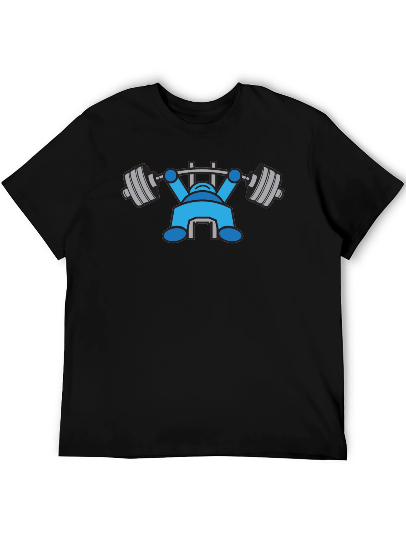 Funny Gym Bro T-Shirt - Lift Like a Robot!