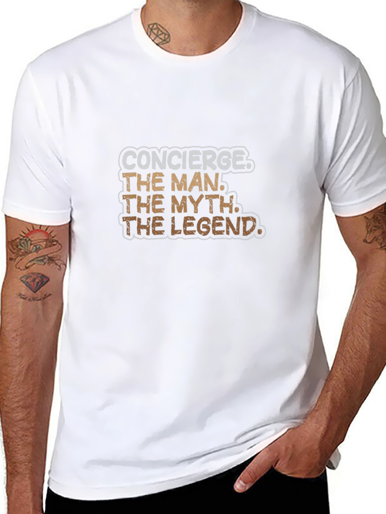 Concierge - The Man The Myth The Legend T-Shirt