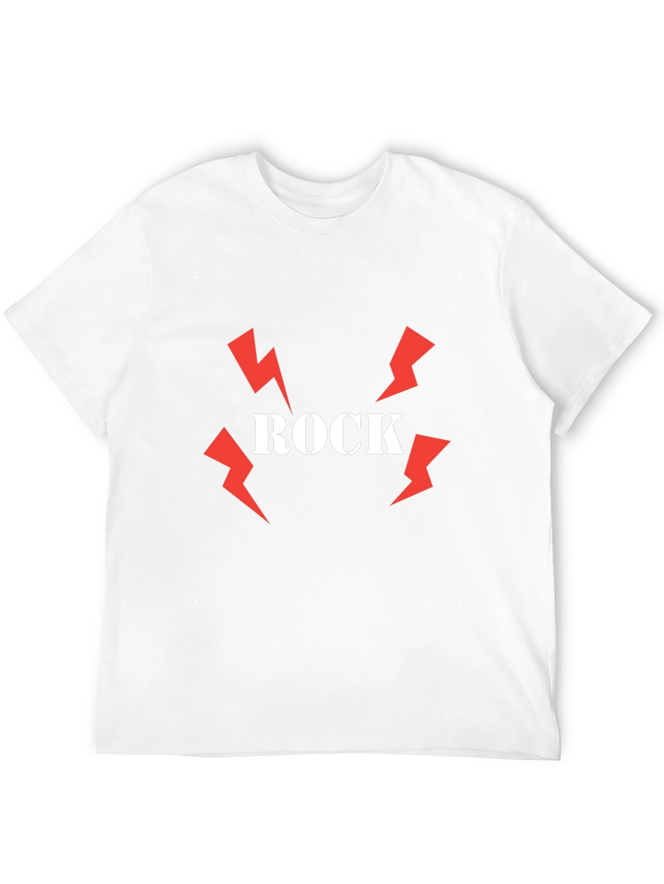 Rock Music Graphic Tee - Black Cotton T-Shirt