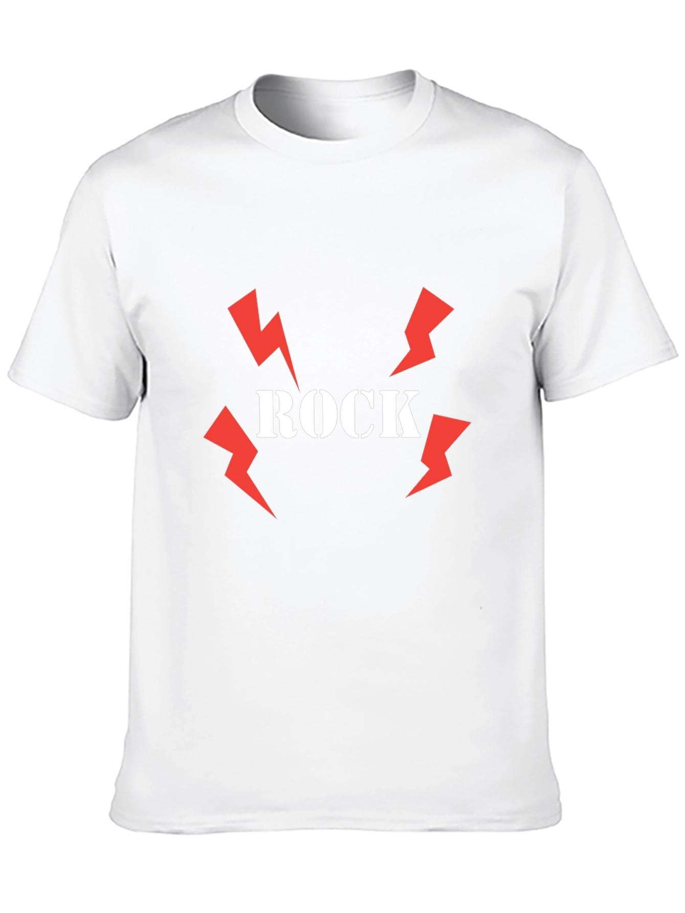 Rock Music Graphic Tee - Black Cotton T-Shirt