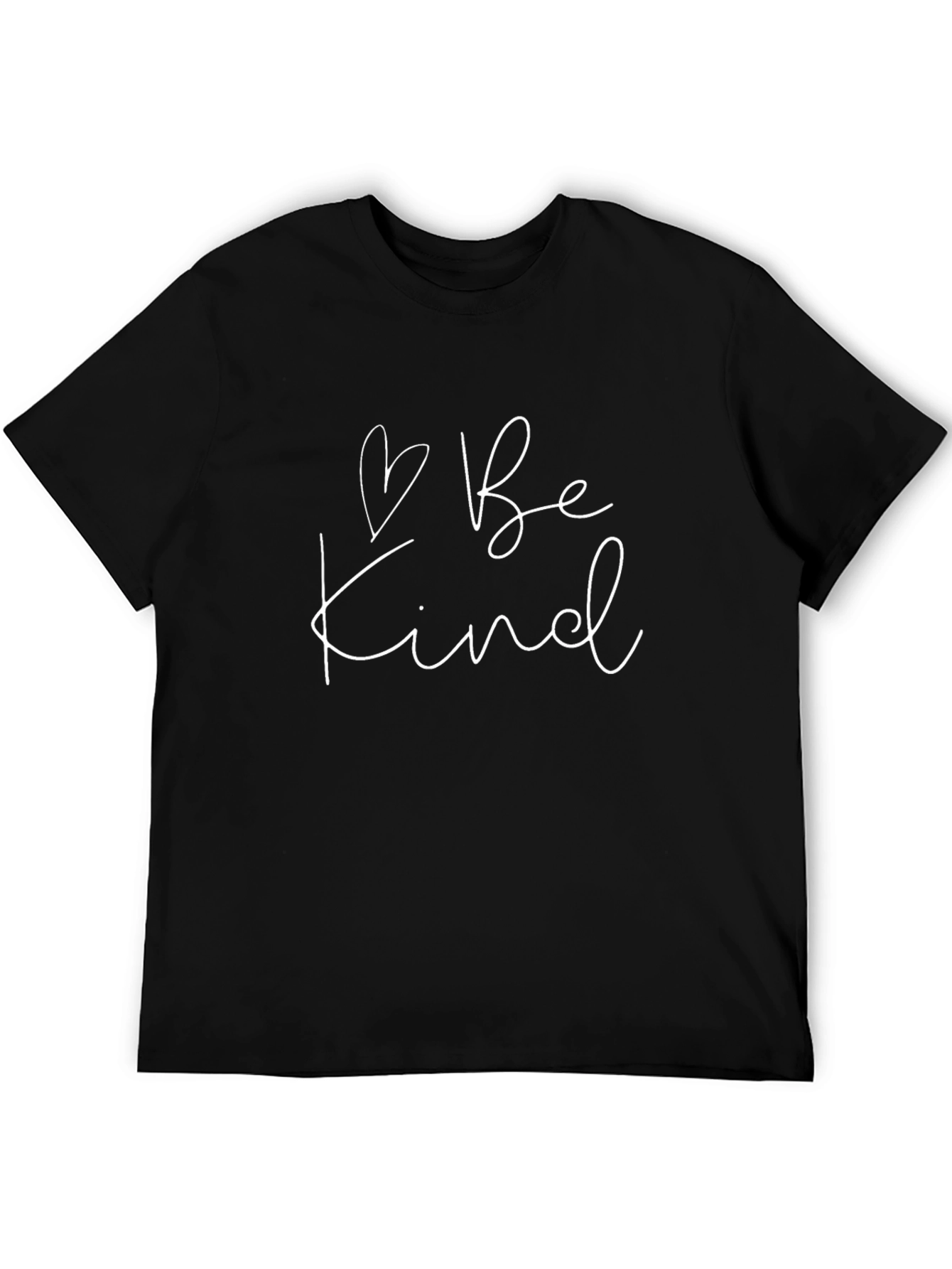 Be Kind T-Shirt - Soft Black Graphic Tee