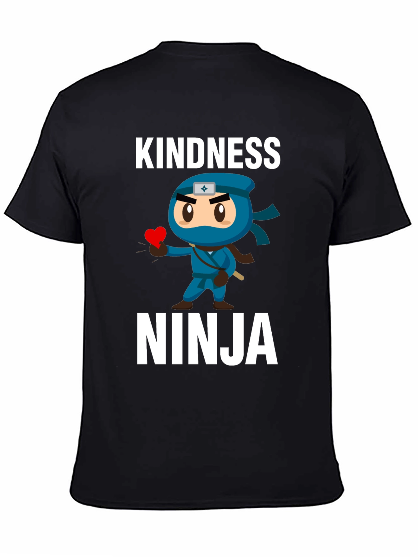 Kindness Ninja T-Shirt - Black Graphic Tee