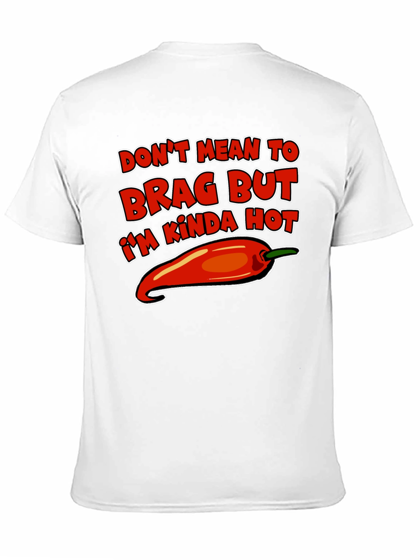 Funny Hot Pepper Graphic T-Shirt