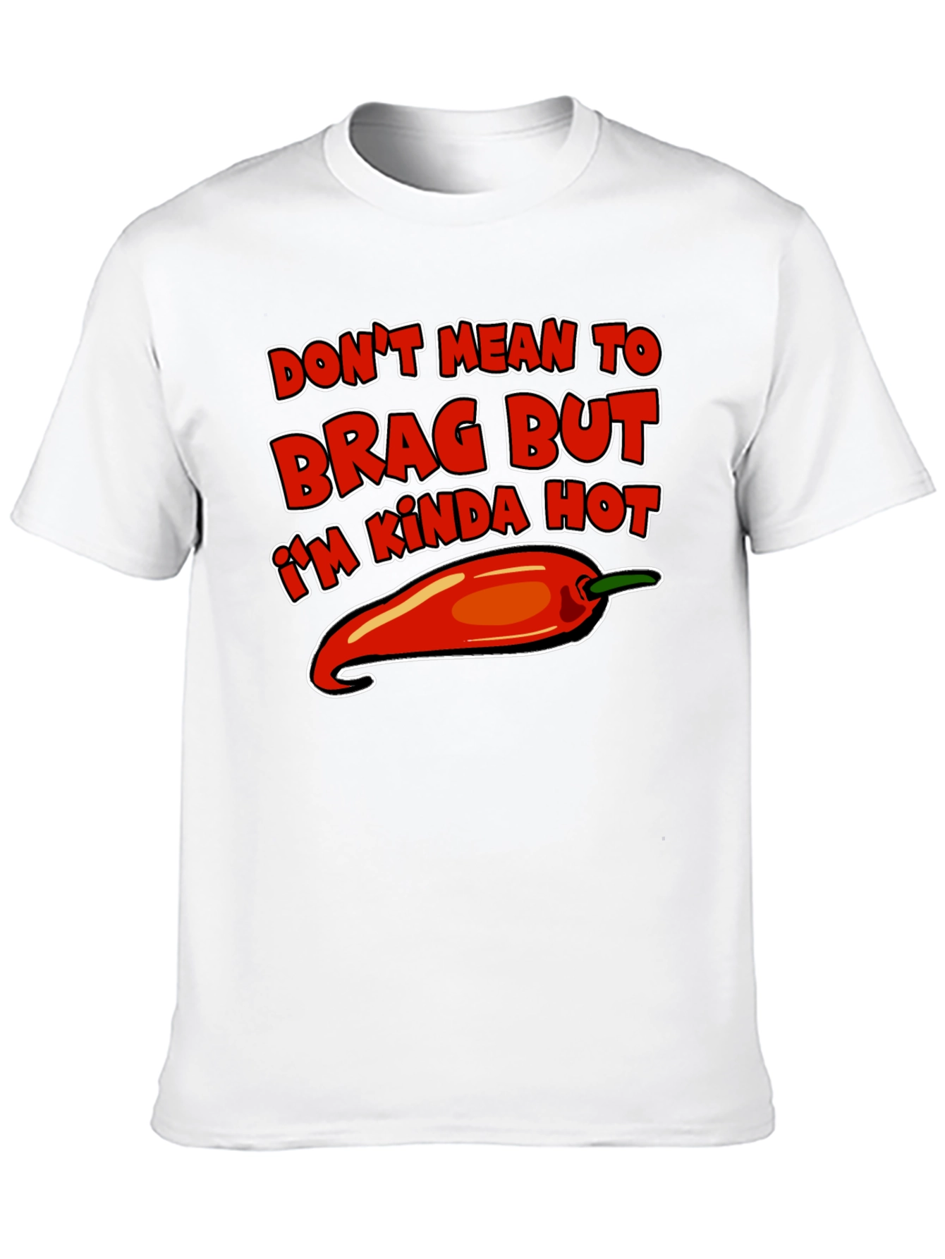 Funny Hot Pepper Graphic T-Shirt