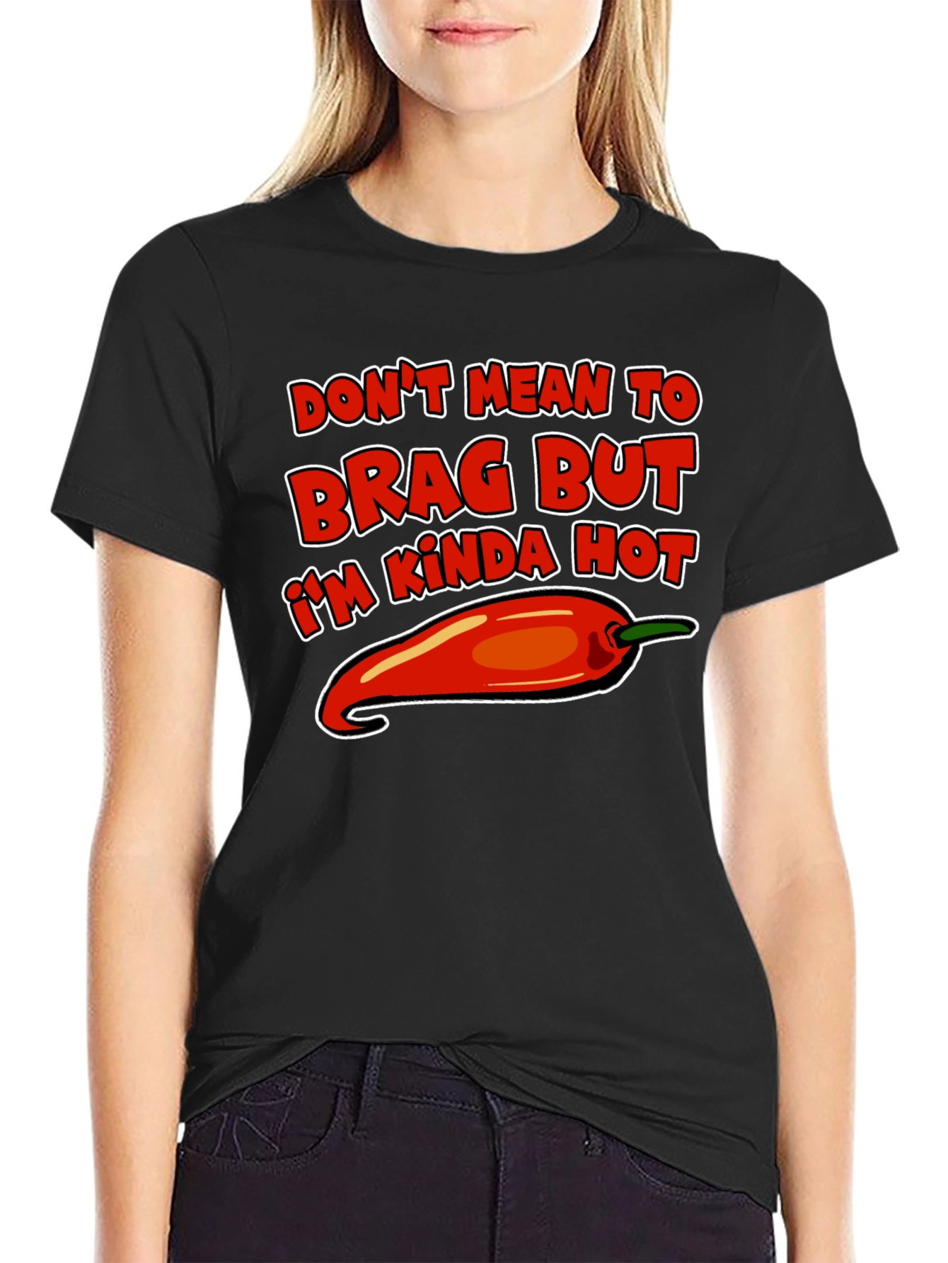 Funny Hot Pepper Graphic T-Shirt
