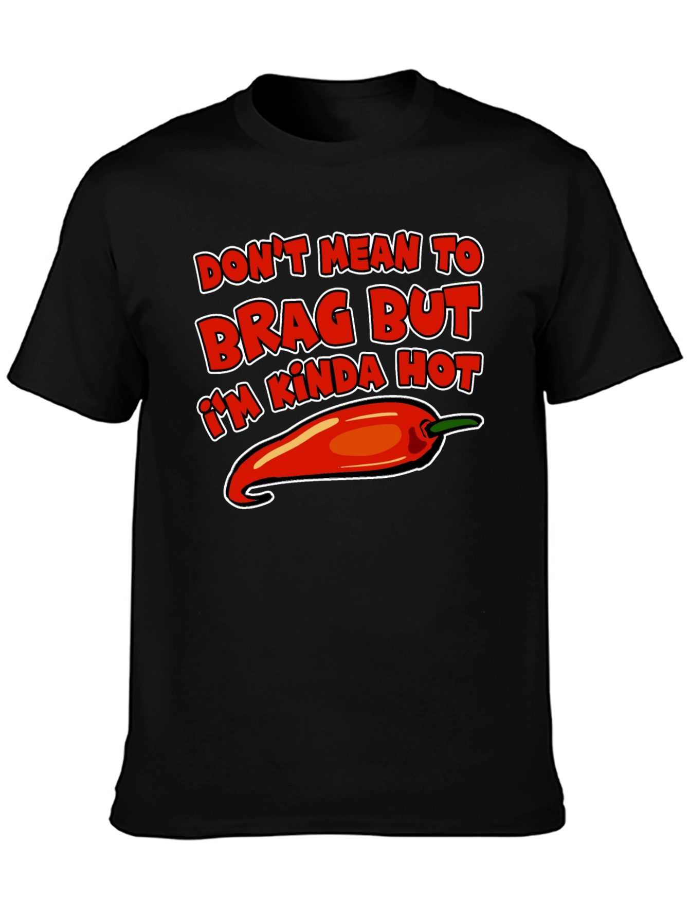 Funny Hot Pepper Graphic T-Shirt
