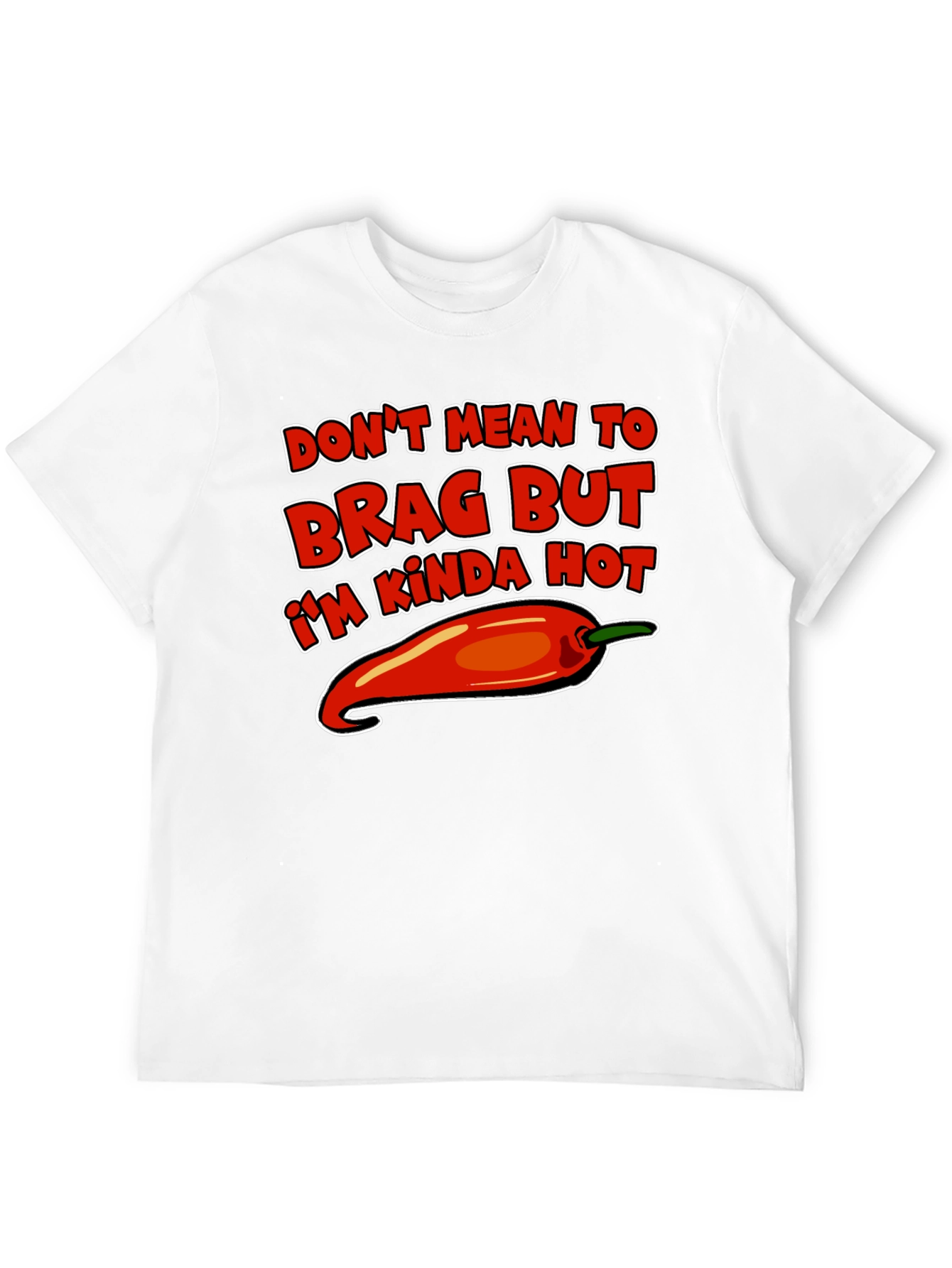 Funny Hot Pepper Graphic T-Shirt
