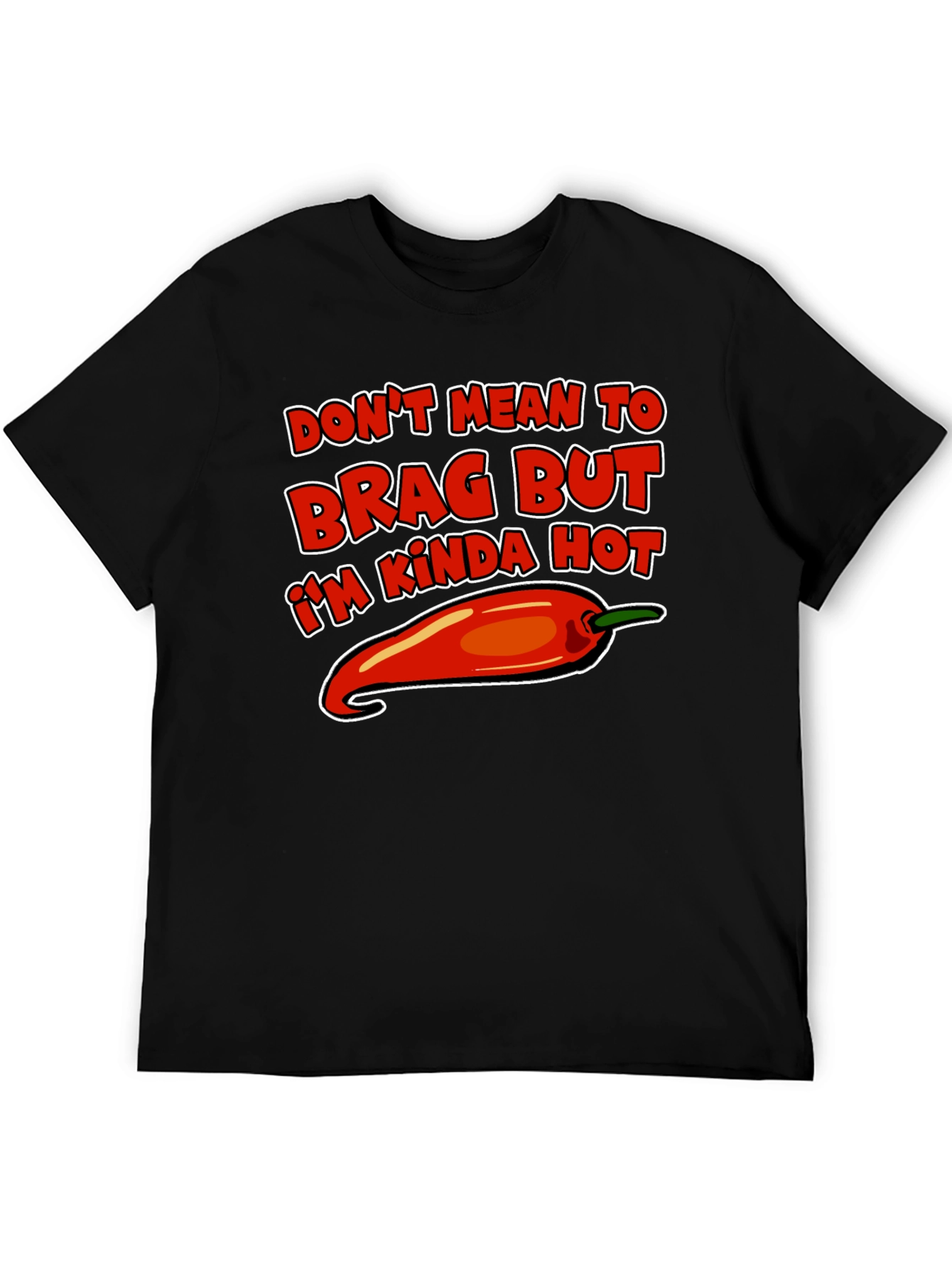 Funny Hot Pepper Graphic T-Shirt