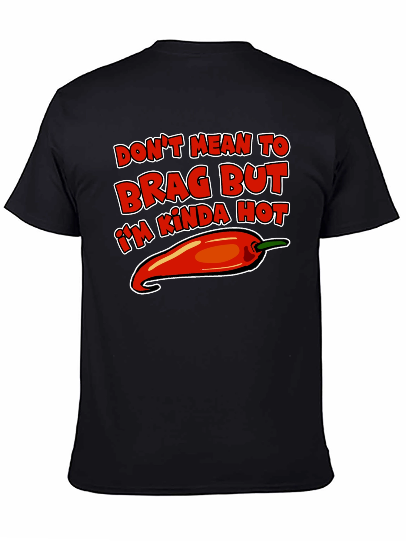 Funny Hot Pepper Graphic T-Shirt