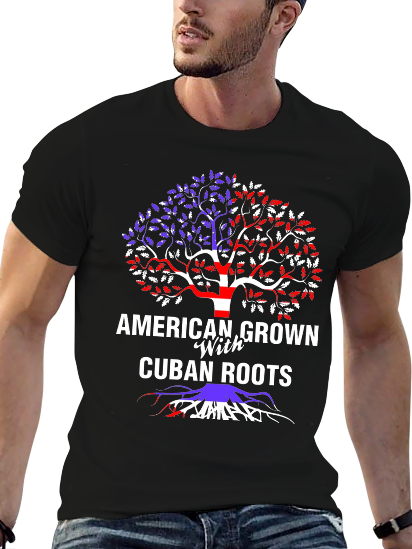 American Grown with Cuban Roots T-Shirt