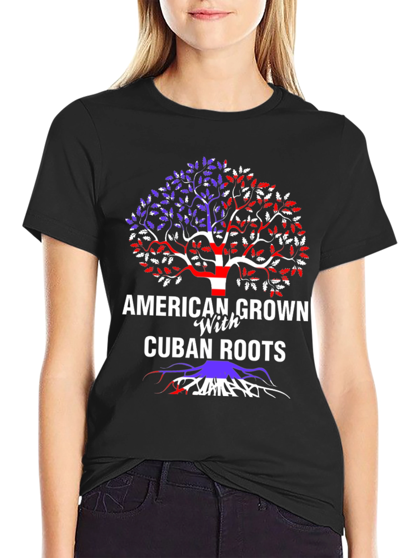 American Grown with Cuban Roots T-Shirt