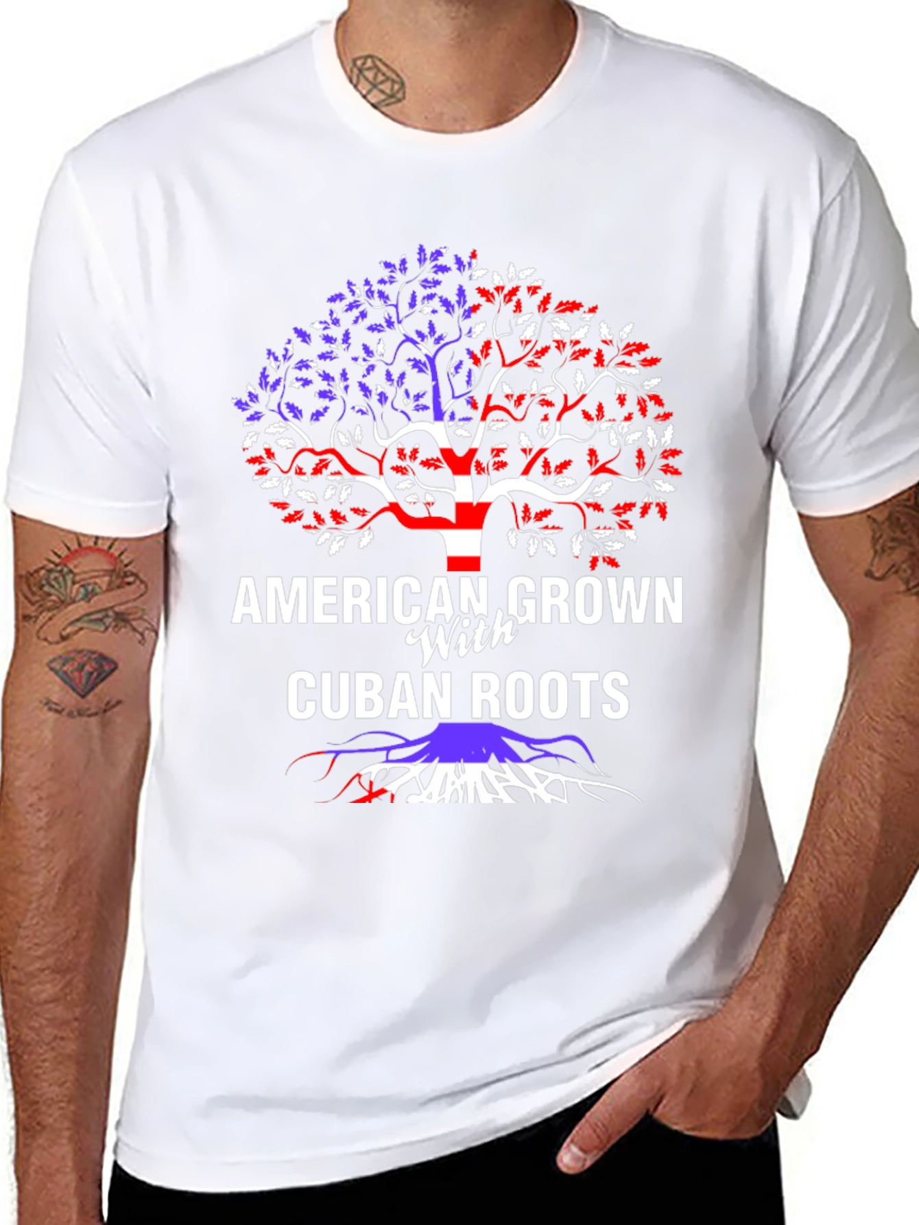 American Grown with Cuban Roots T-Shirt