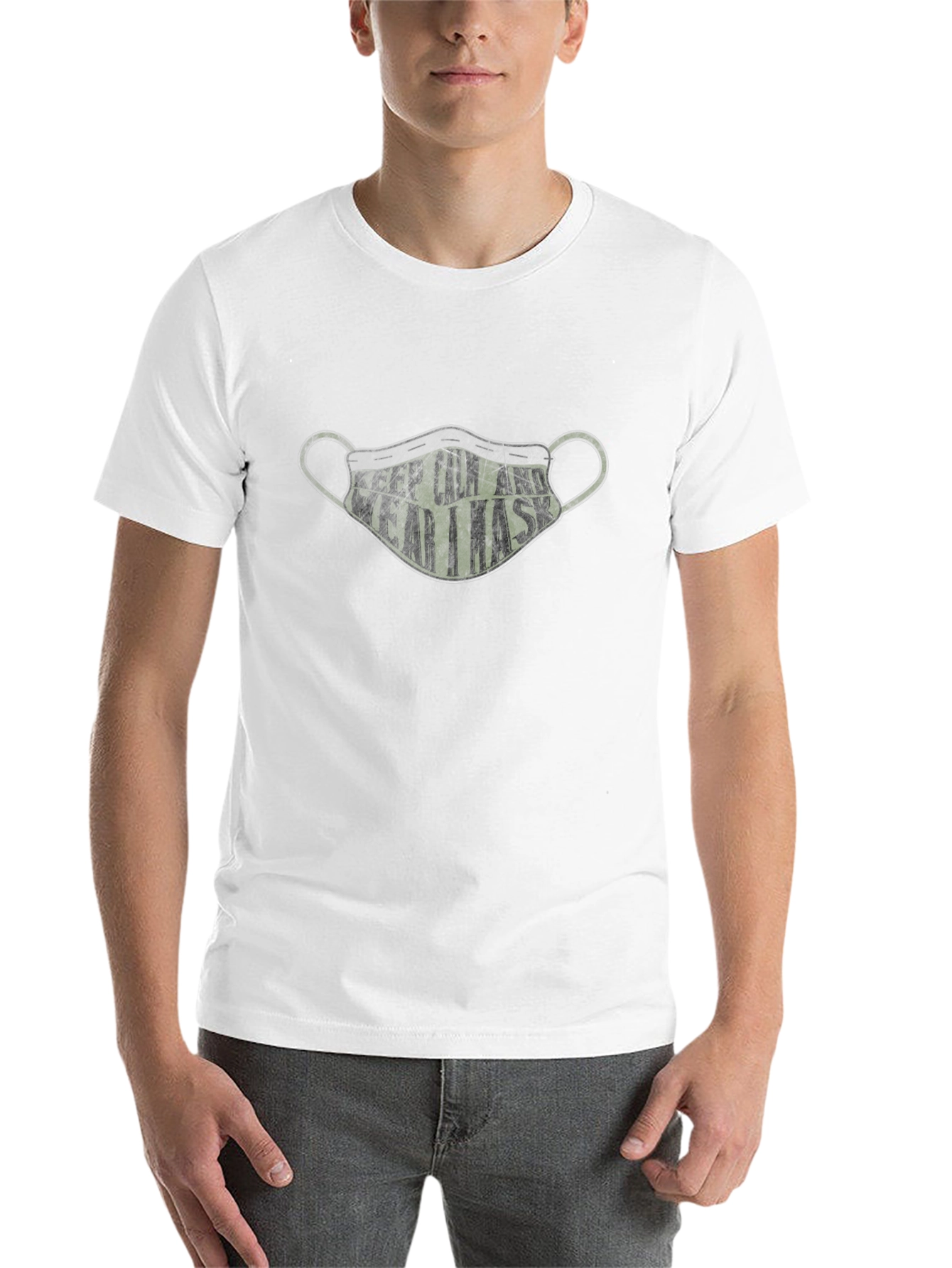 Keep Calm and Wear a Mask T-Shirt