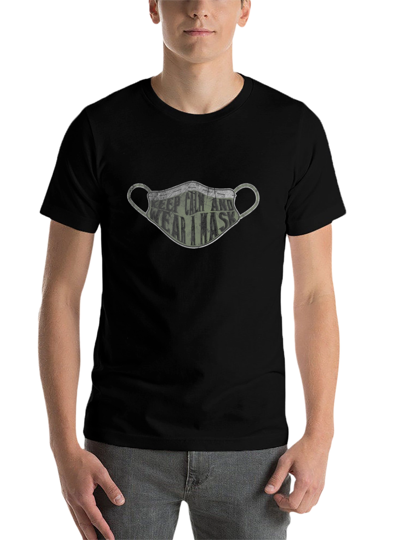 Keep Calm and Wear a Mask T-Shirt