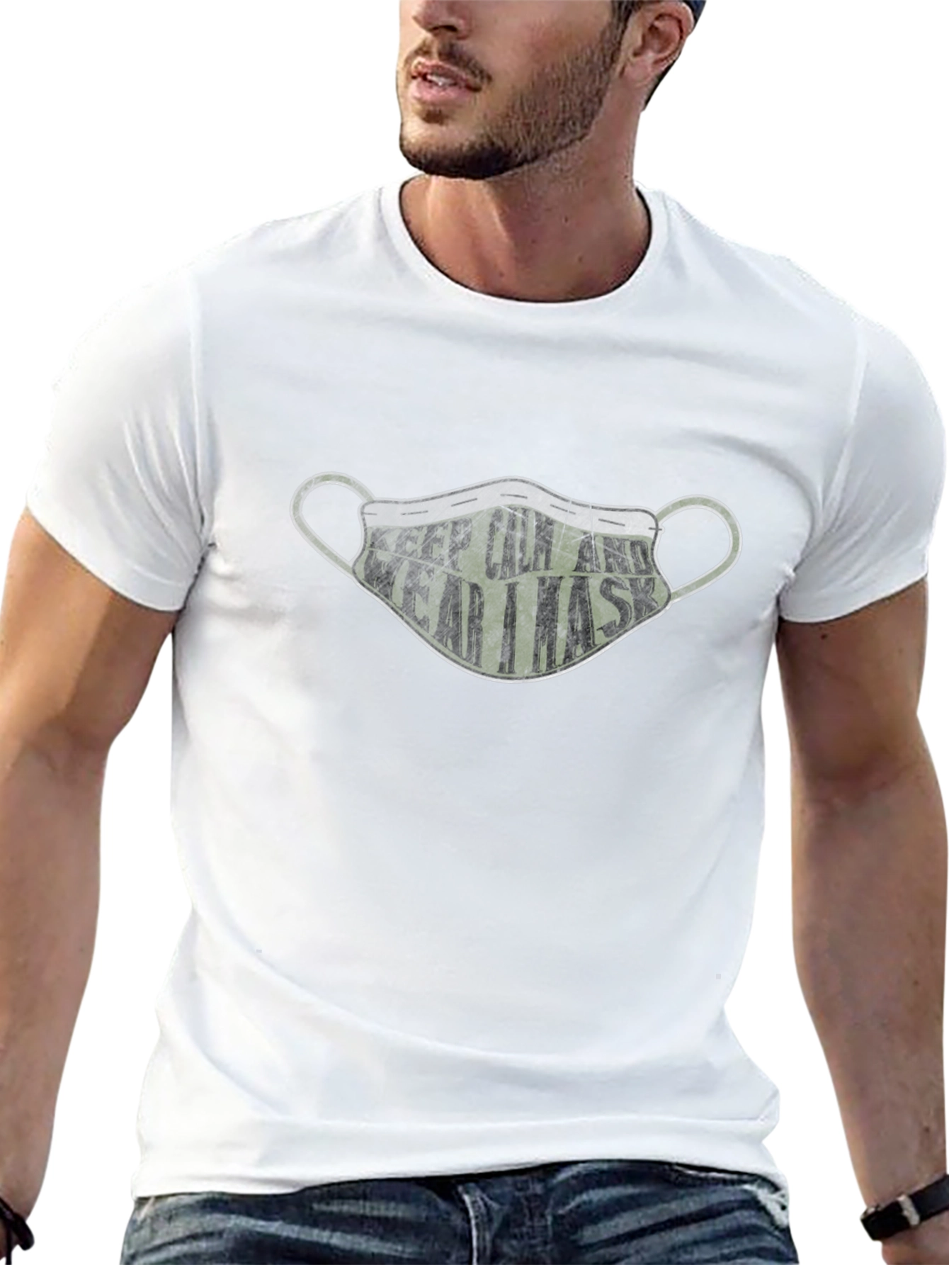 Keep Calm and Wear a Mask T-Shirt