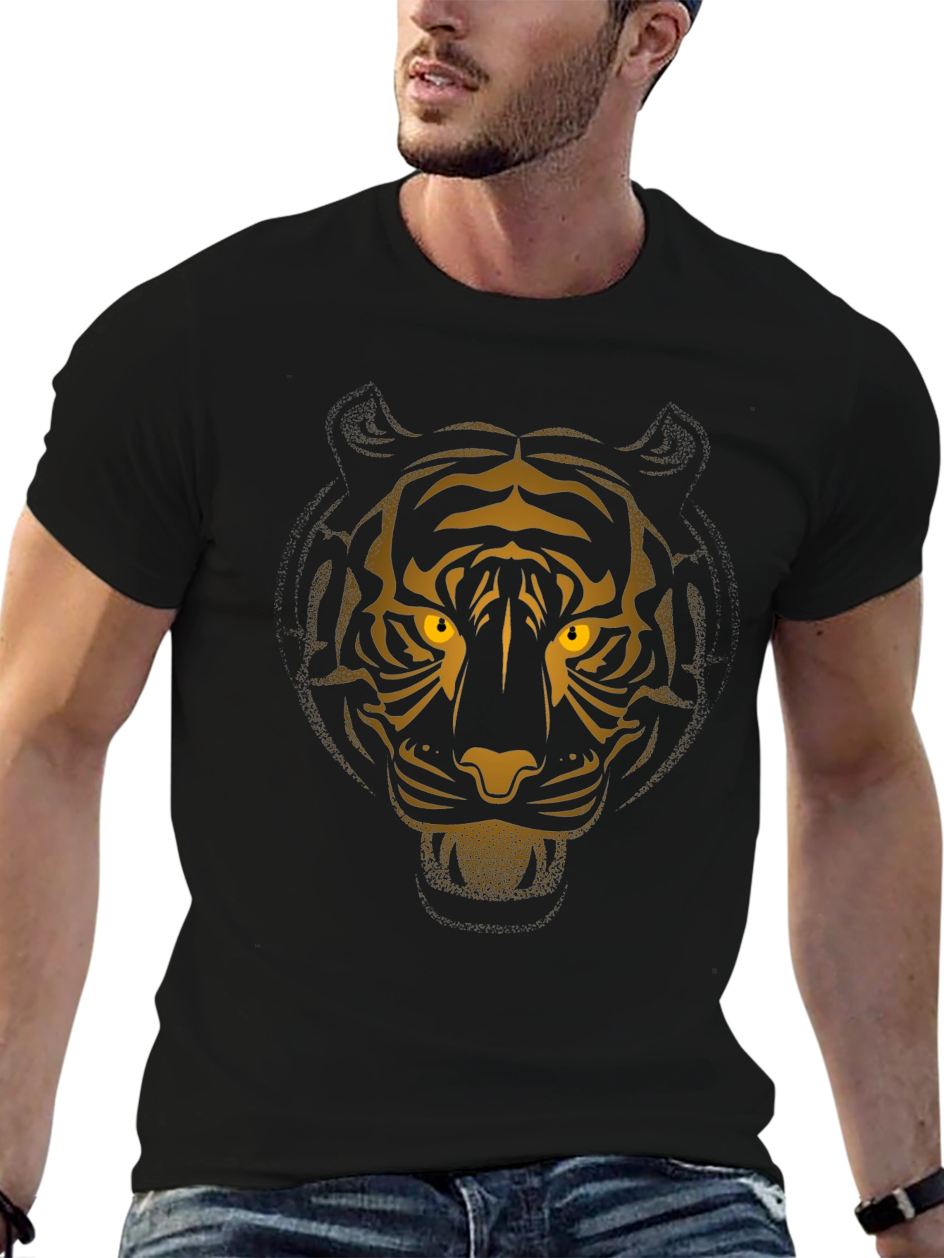 Tiger Graphic Tee - Fierce Style