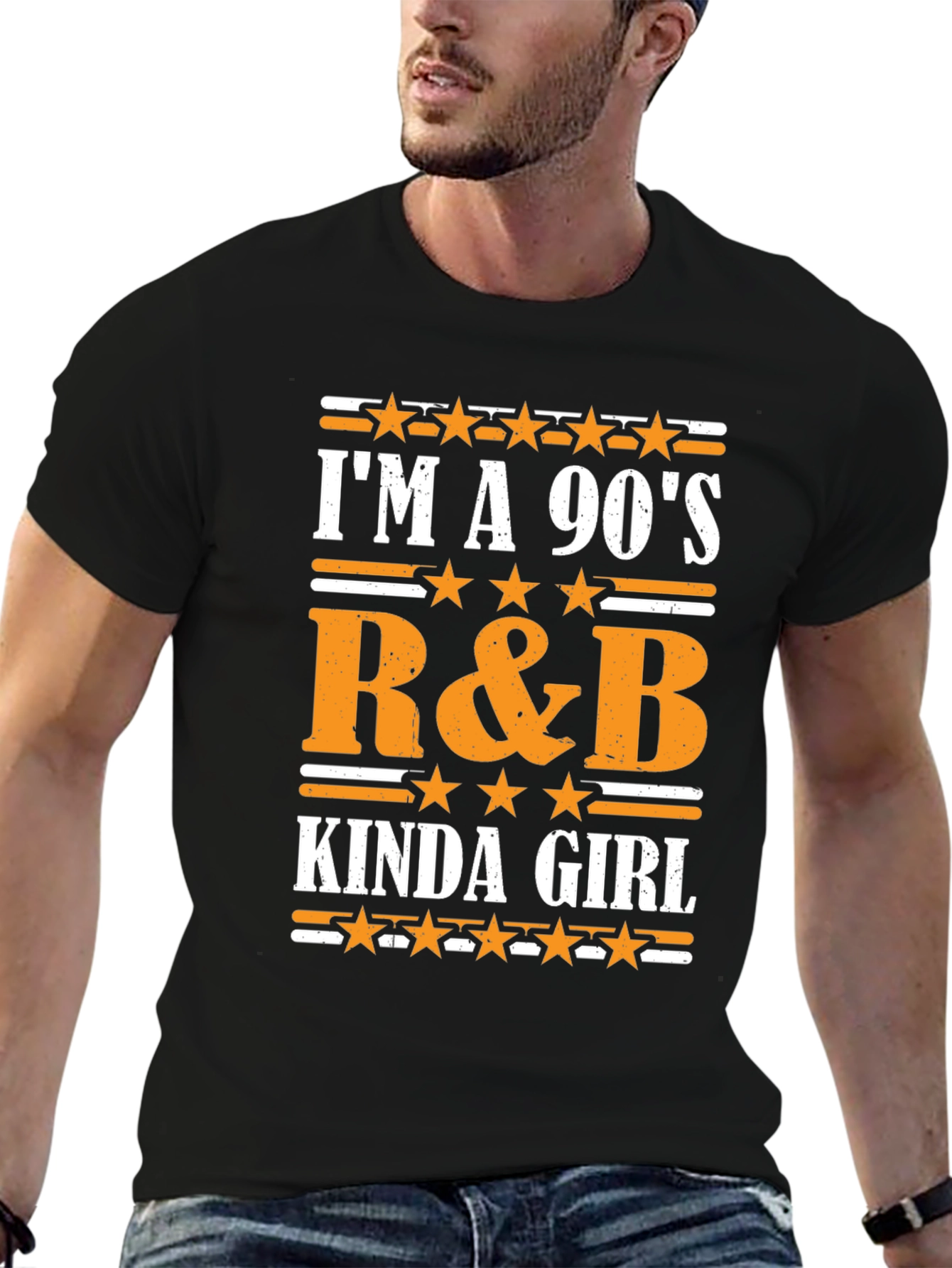 90s R&B Kinda Girl T-Shirt - Retro Music Tee