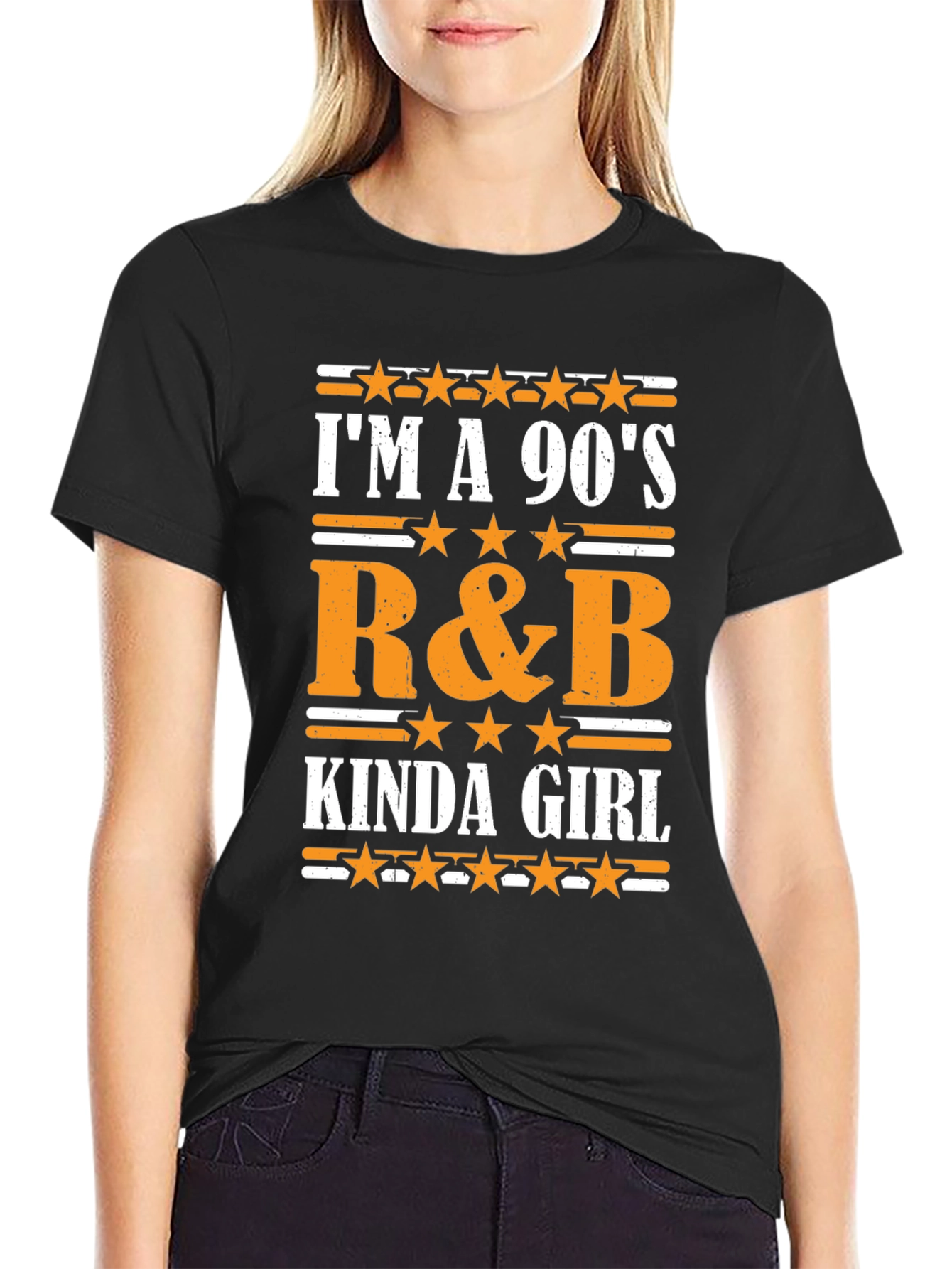 90s R&B Kinda Girl T-Shirt - Retro Music Tee