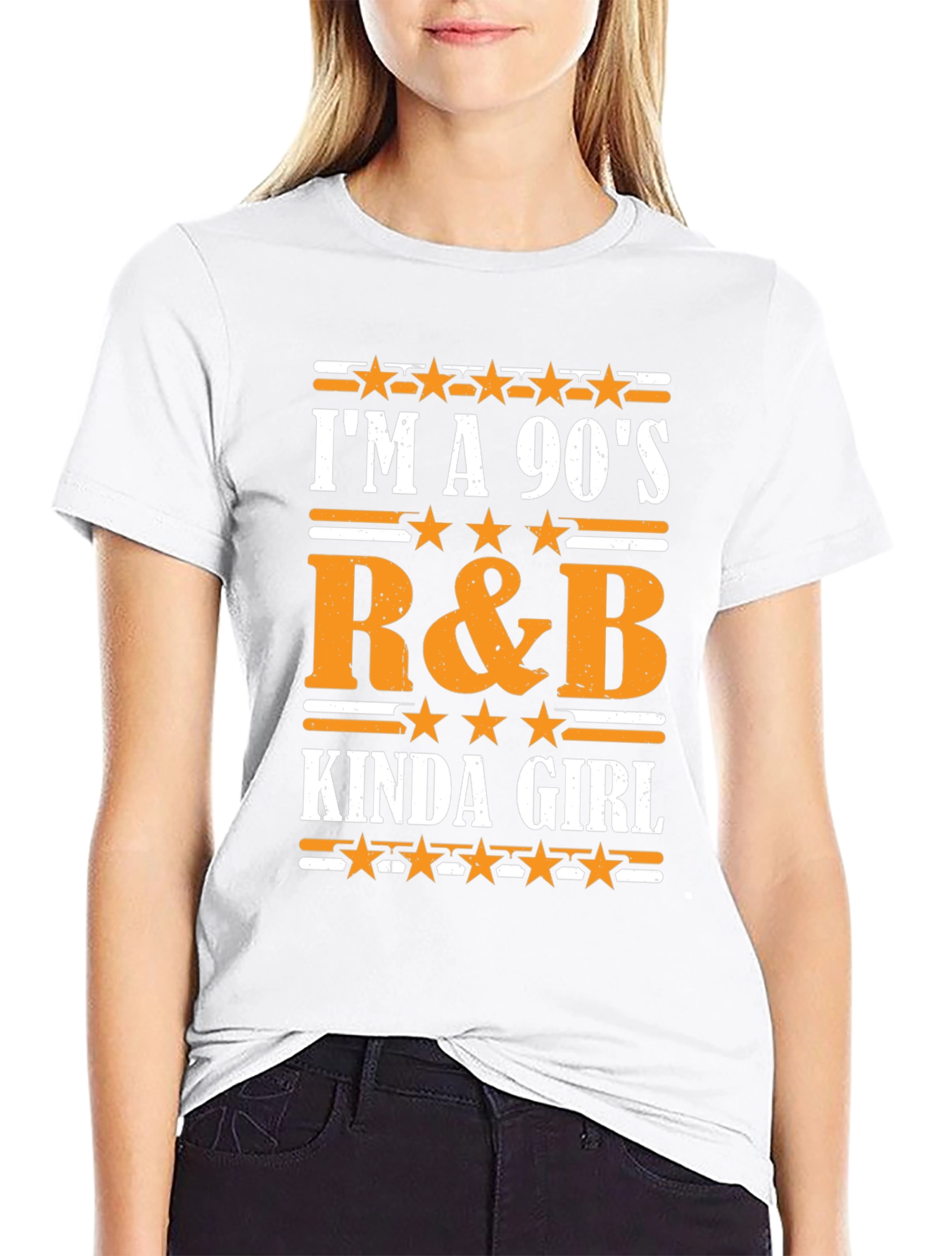90s R&B Kinda Girl T-Shirt - Retro Music Tee