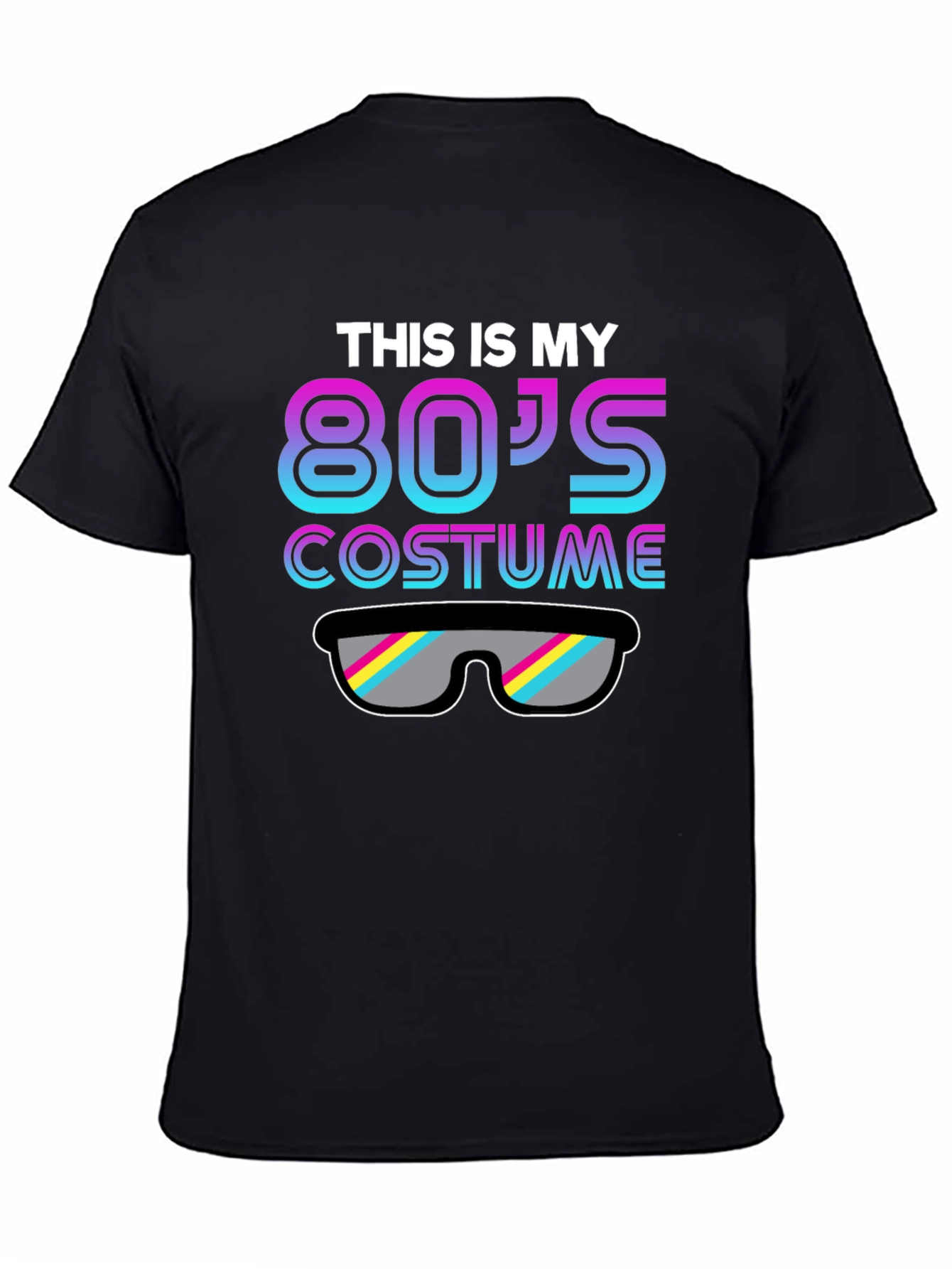 80s Costume Graphic T-Shirt - Retro Party Tee