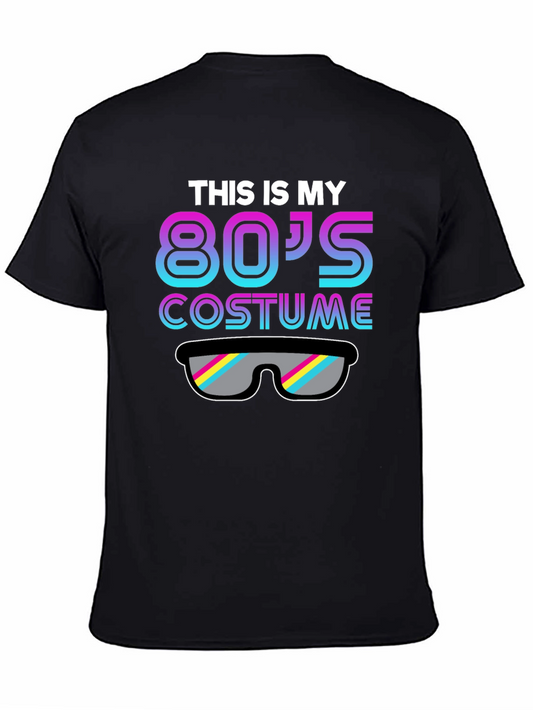 80s Costume Graphic T-Shirt - Retro Party Tee
