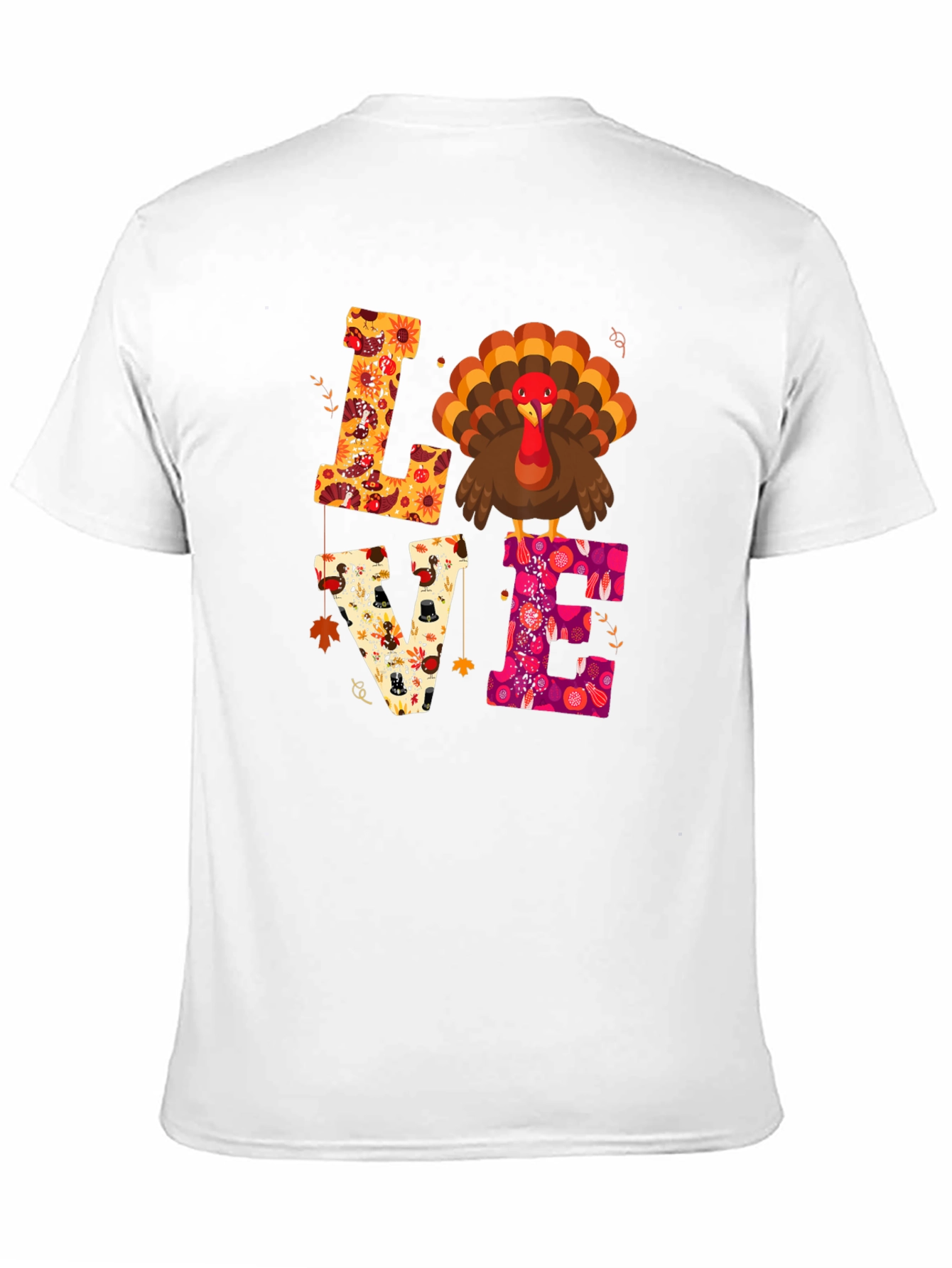 Love Turkey Thanksgiving T-Shirt