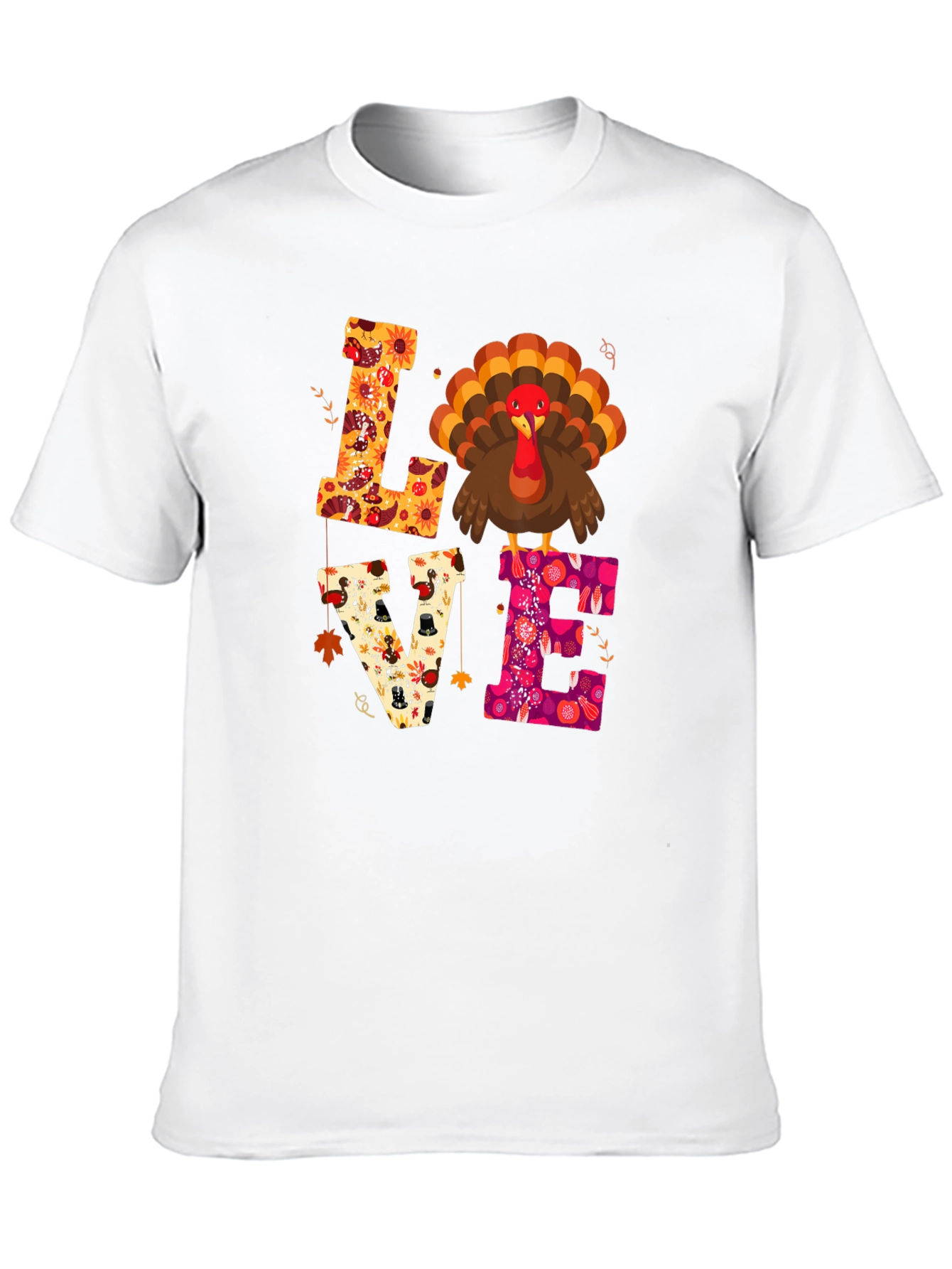 Love Turkey Thanksgiving T-Shirt
