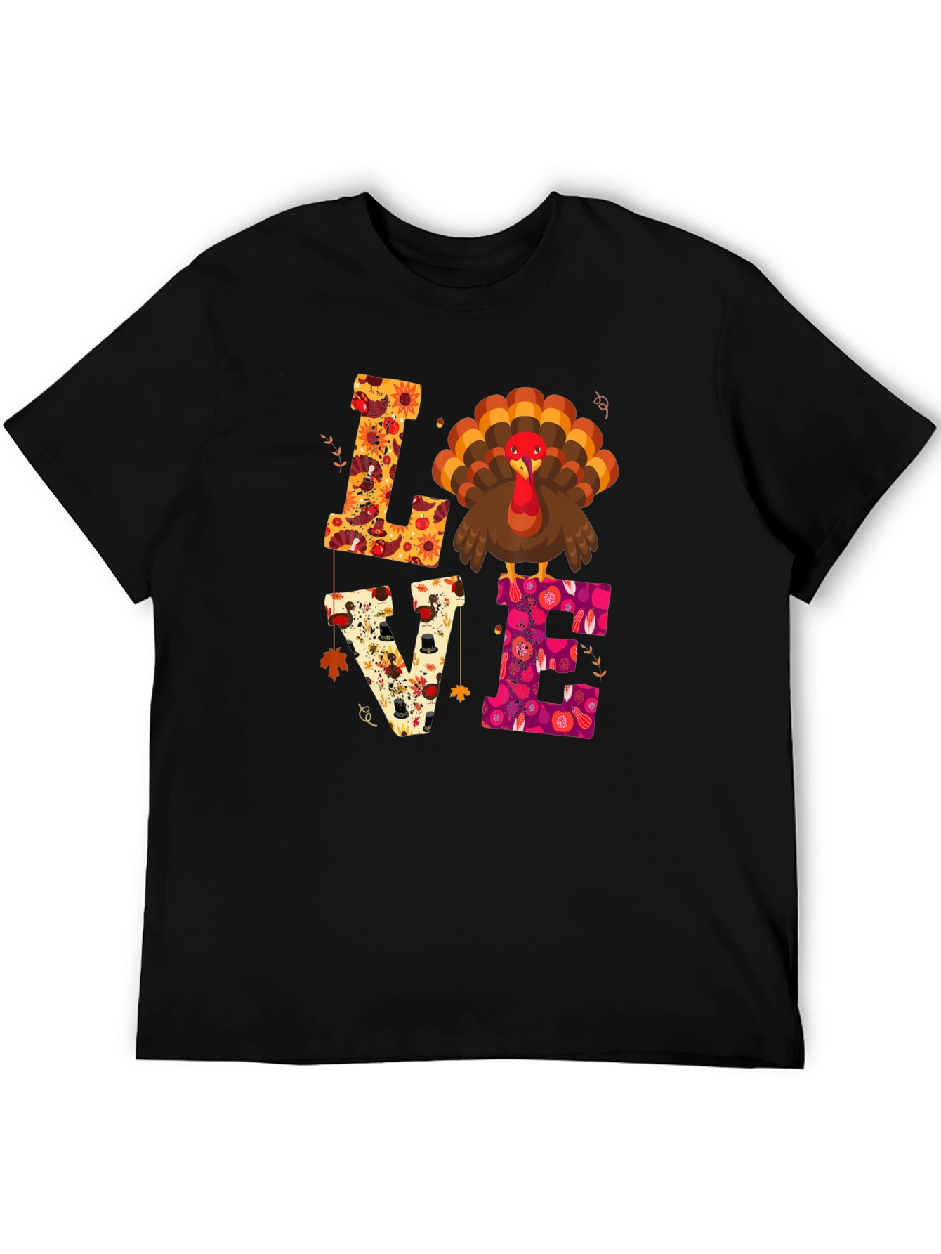Love Turkey Thanksgiving T-Shirt