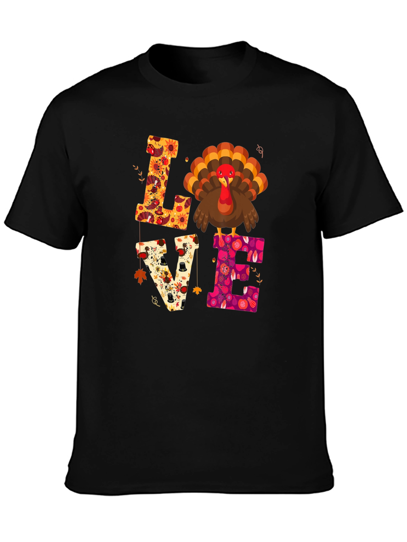 Love Turkey Thanksgiving T-Shirt