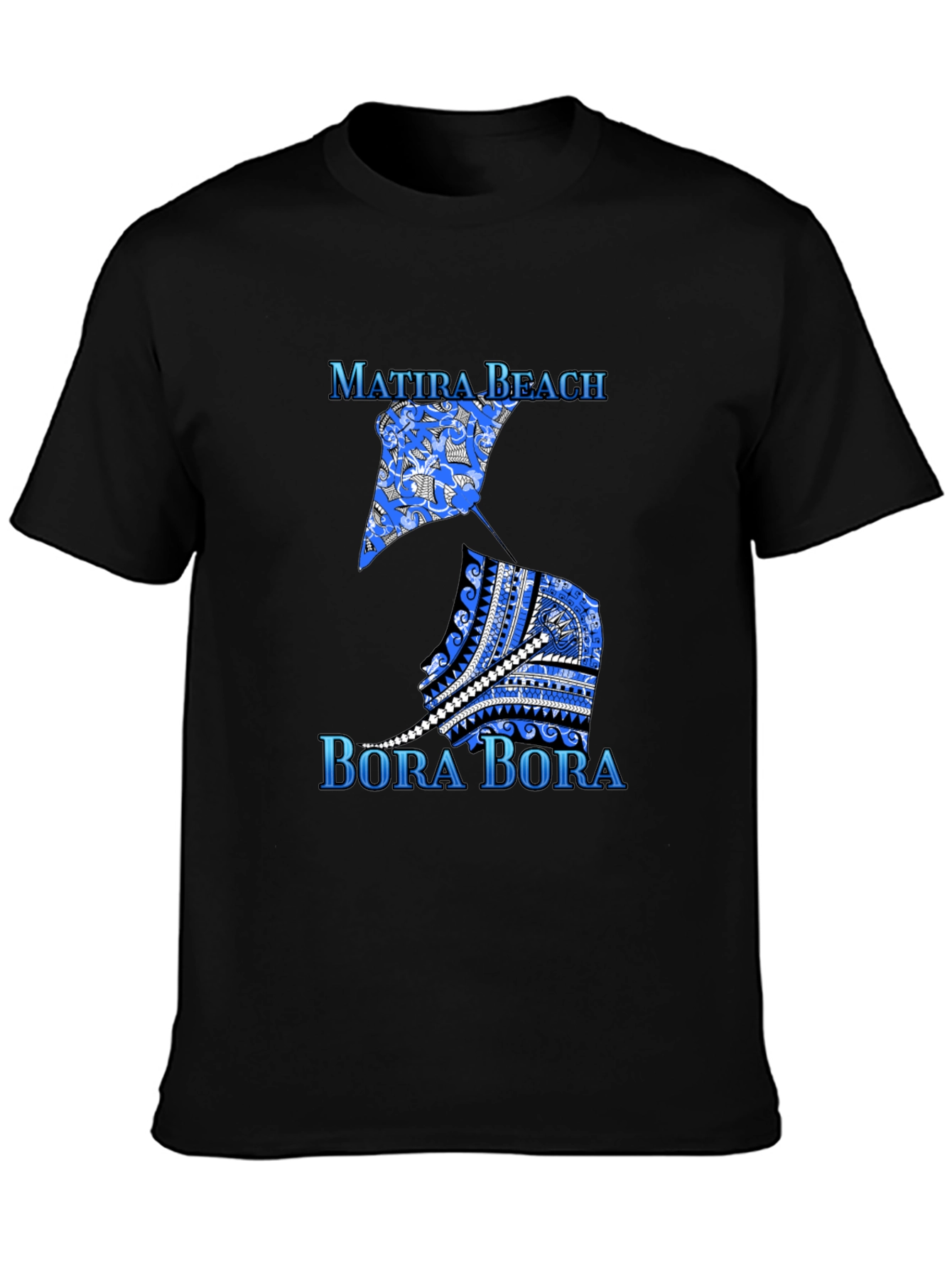 Matira Beach Bora Bora Graphic Tee