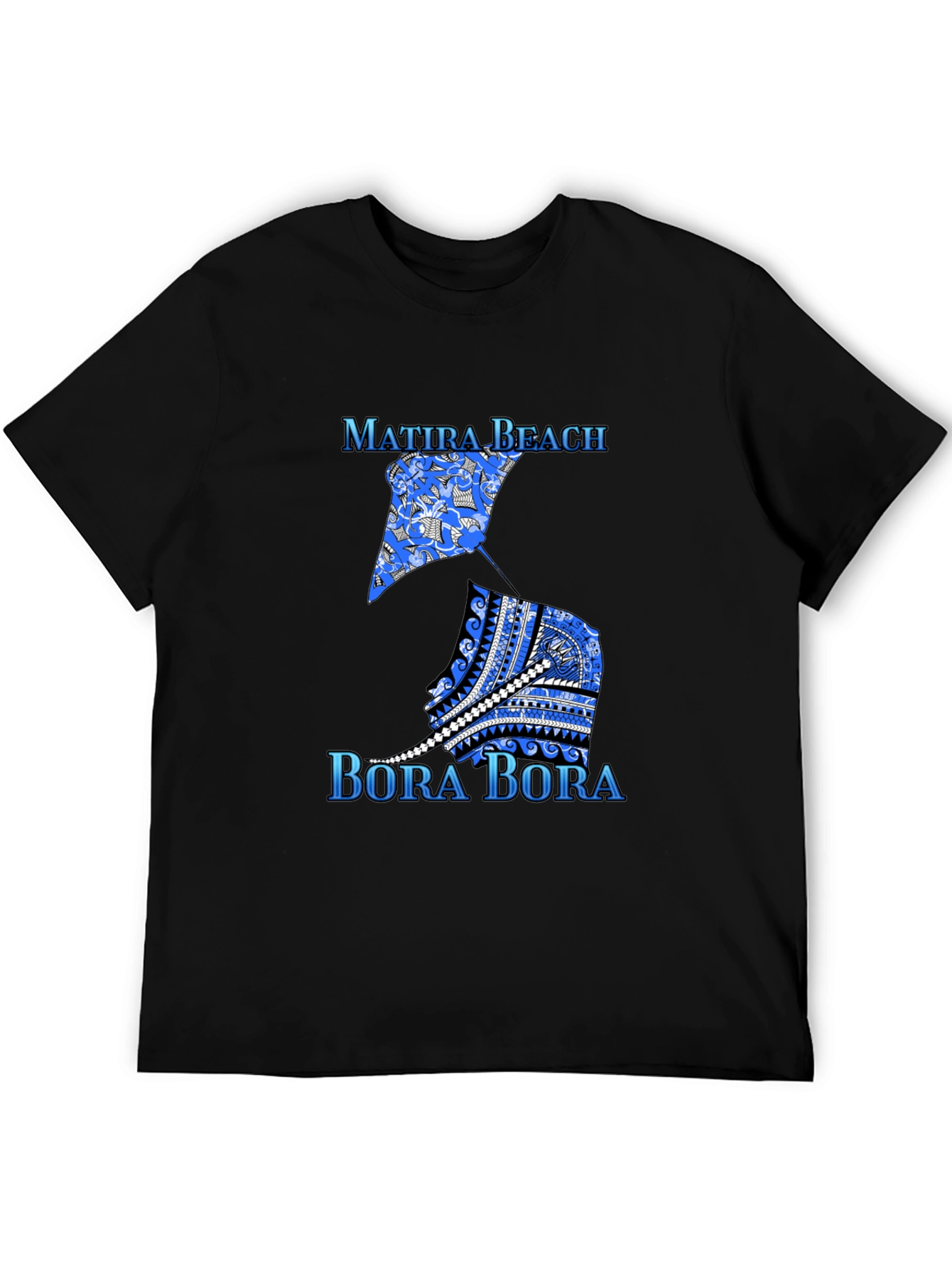 Matira Beach Bora Bora Graphic Tee
