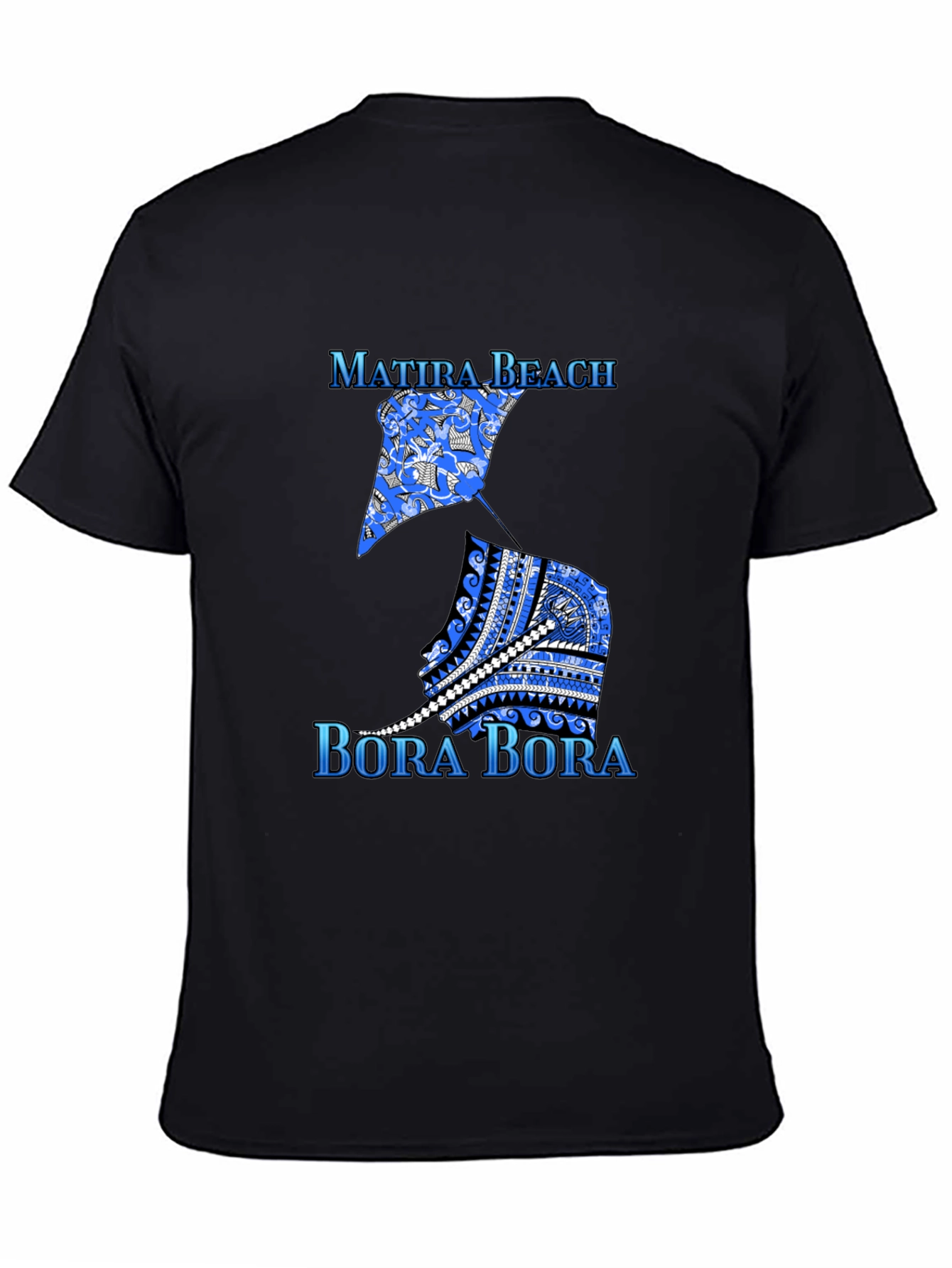 Matira Beach Bora Bora Graphic Tee