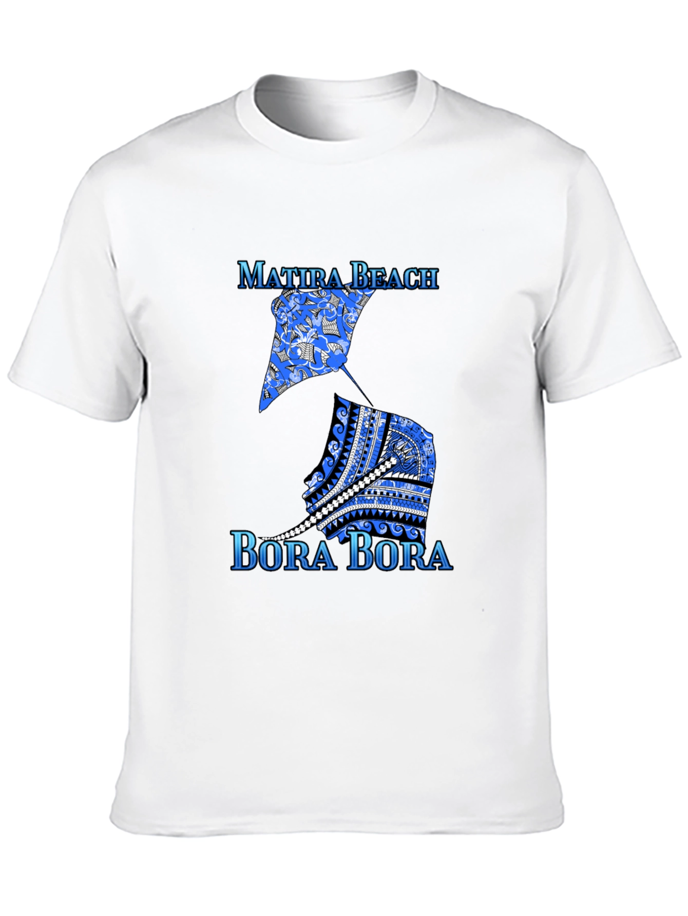 Matira Beach Bora Bora Graphic Tee