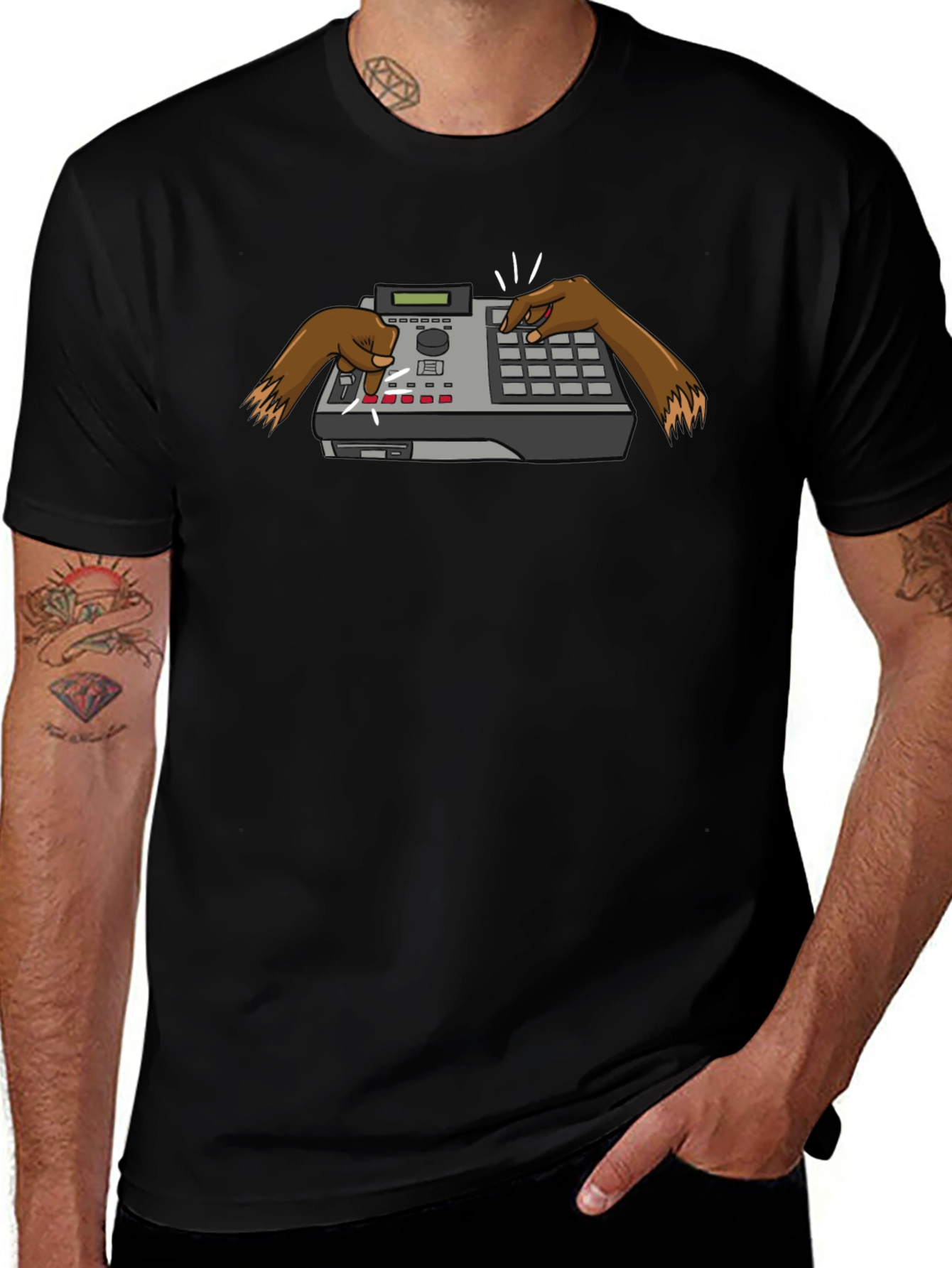 MPC Machine Black T-Shirt