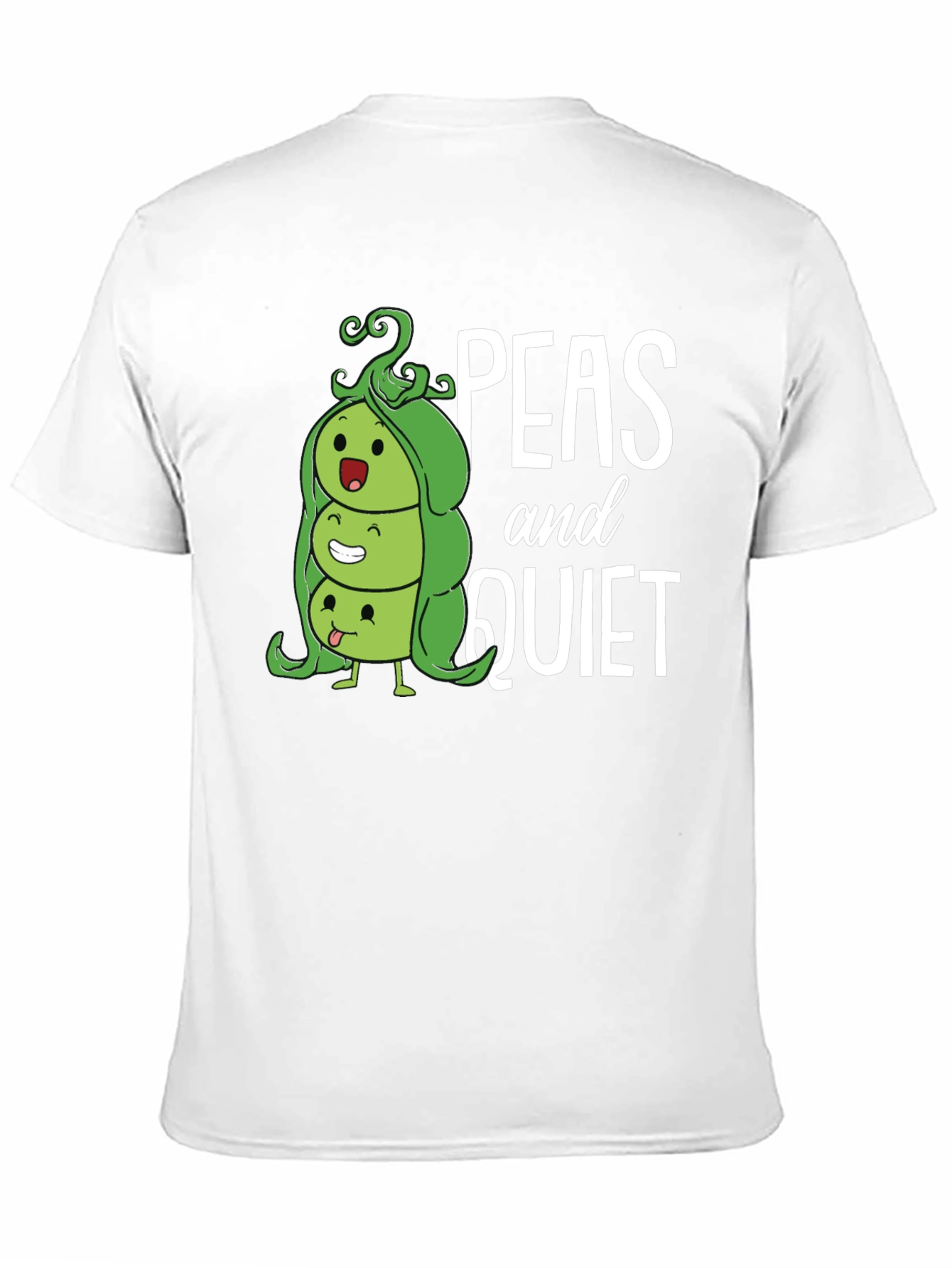 Peas and Quiet Graphic T-Shirt