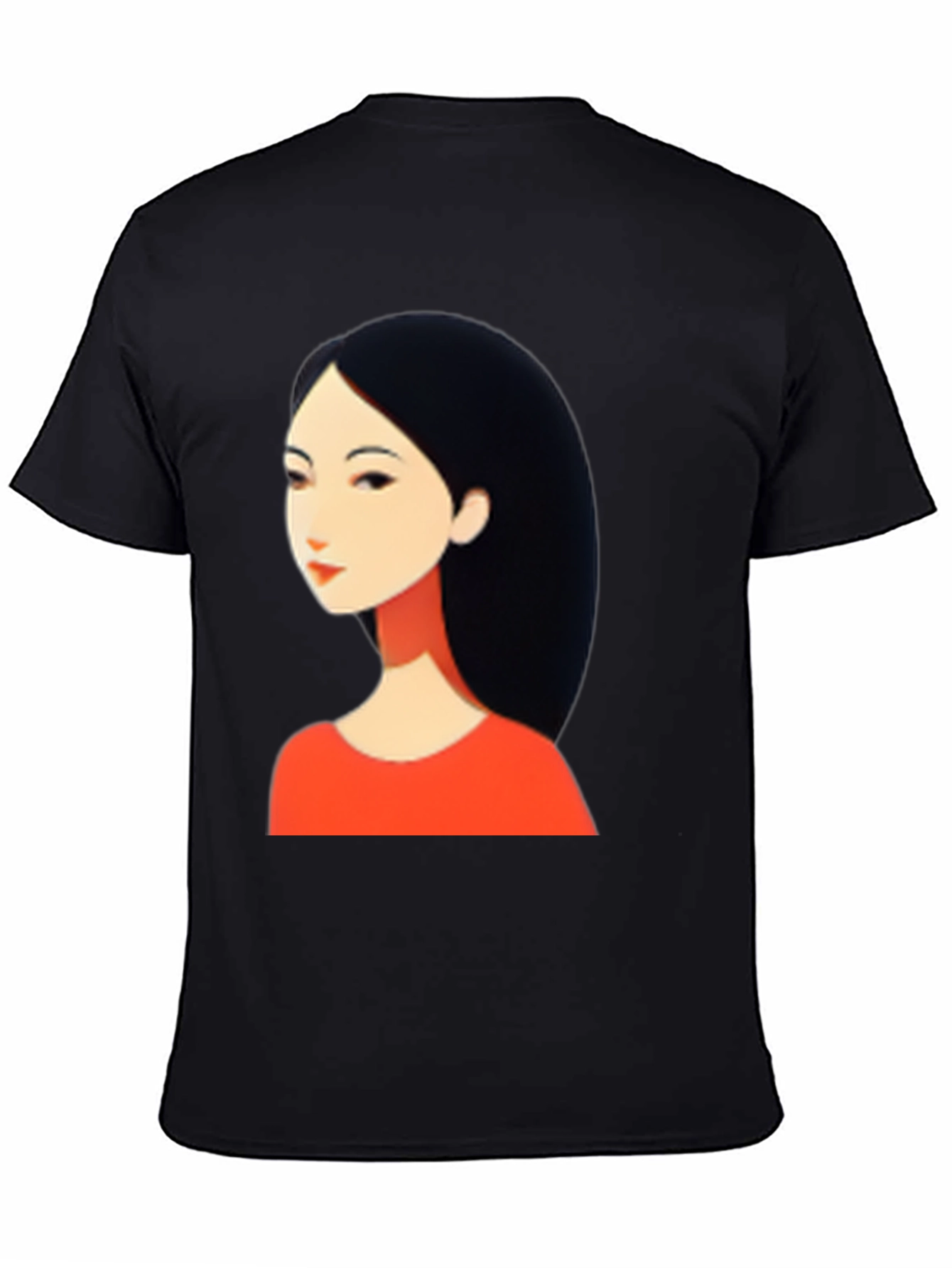 Anime Graphic Tee - Stylish Black T-Shirt