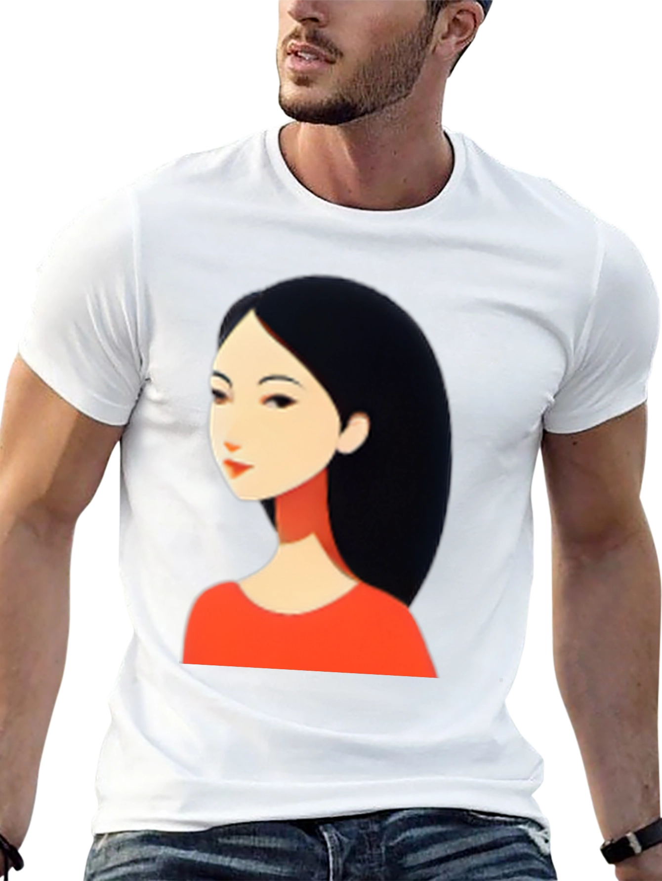 Anime Graphic Tee - Stylish Black T-Shirt