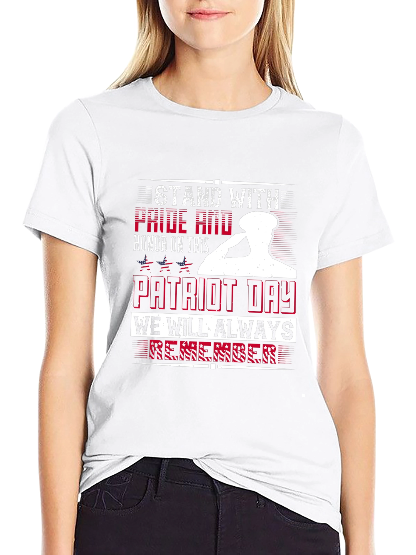Patriot Day Graphic Tee - Stand With Pride