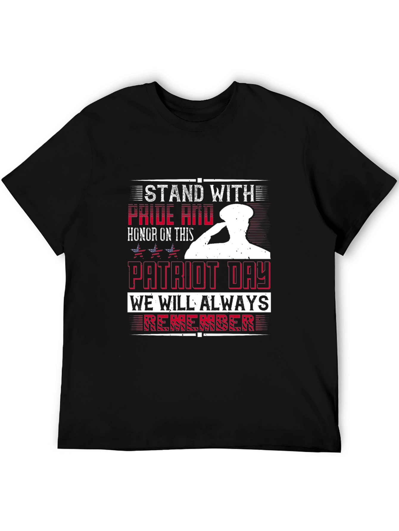 Patriot Day Graphic Tee - Stand With Pride
