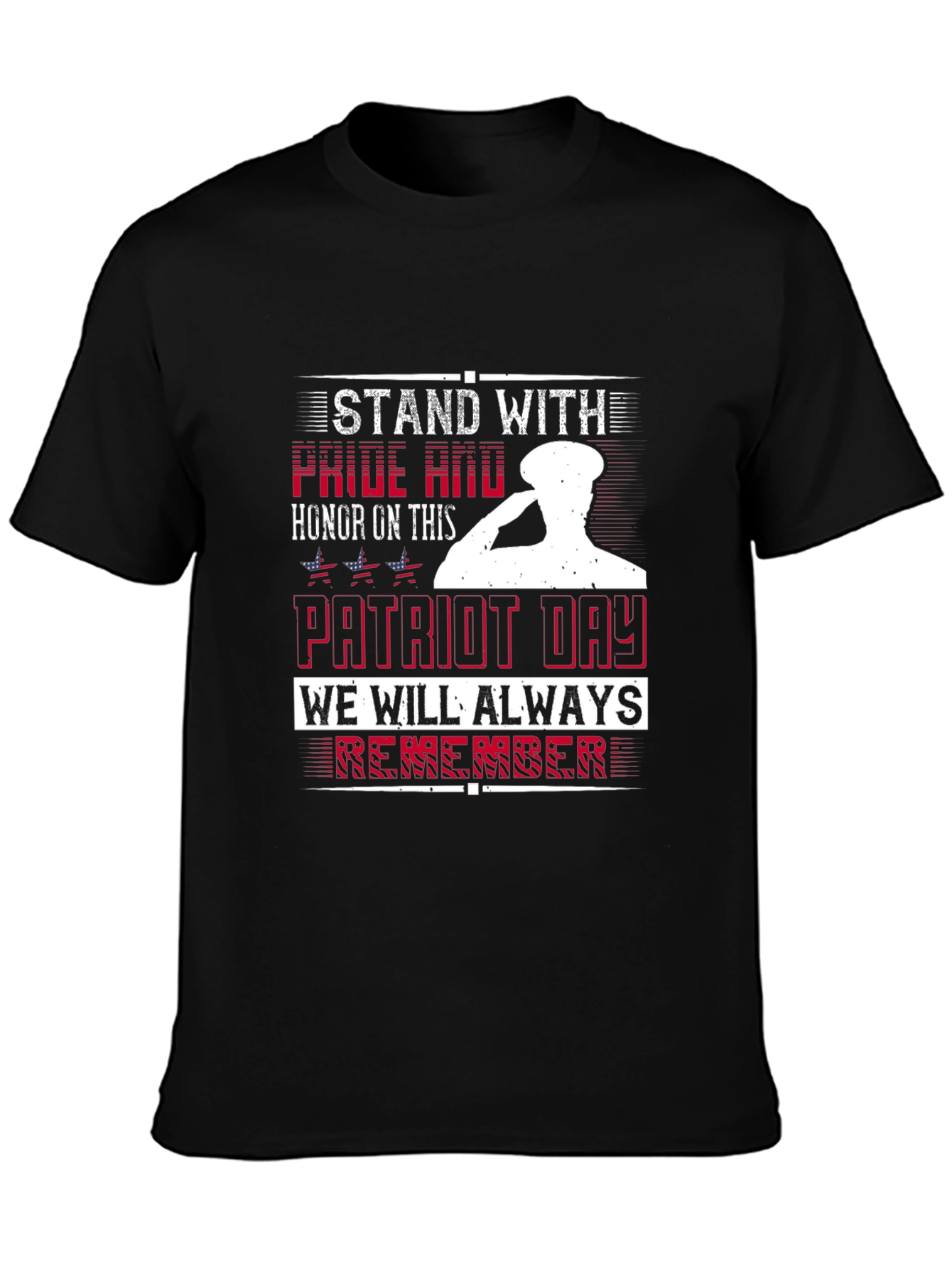 Patriot Day Graphic Tee - Stand With Pride