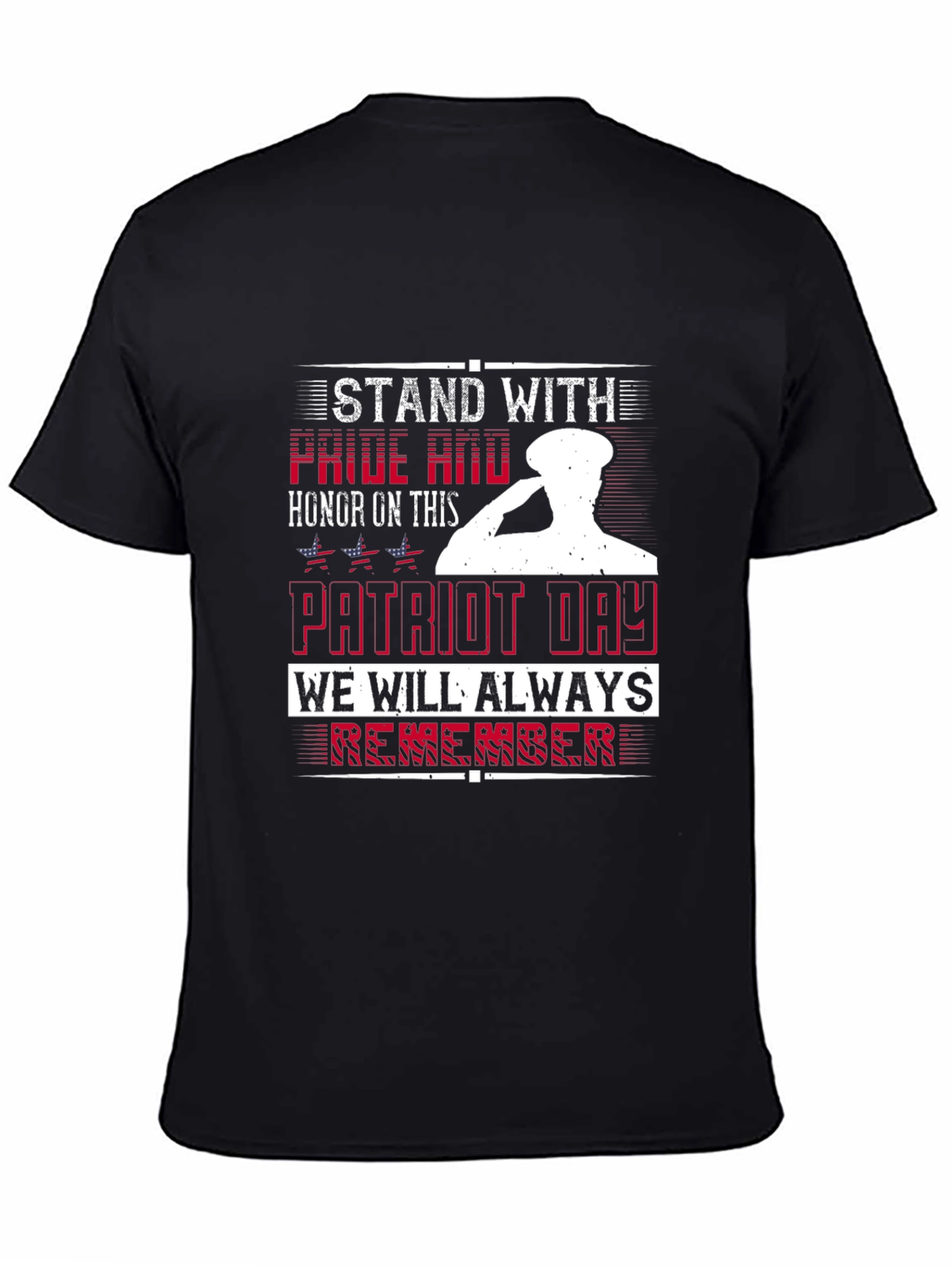 Patriot Day Graphic Tee - Stand With Pride
