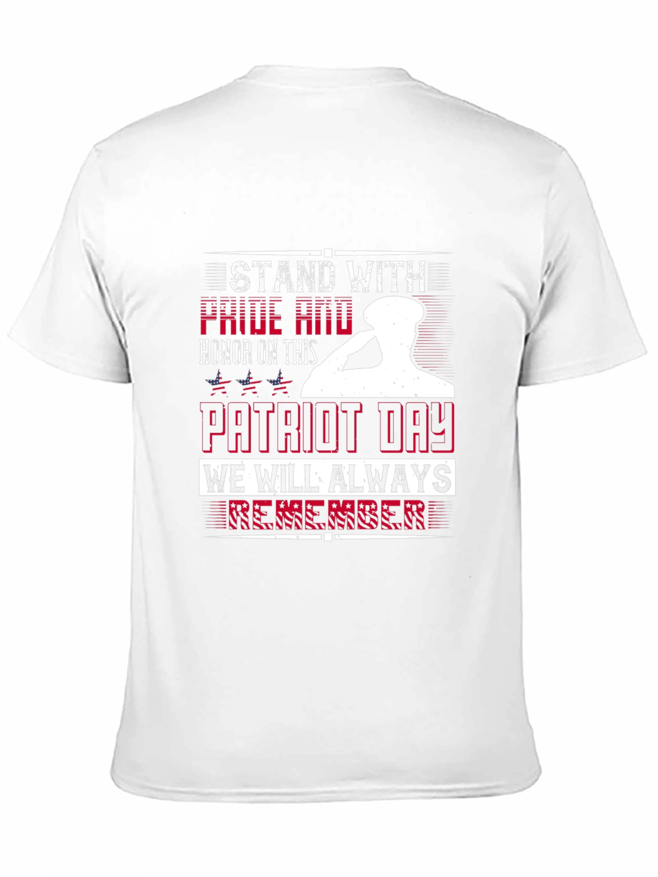 Patriot Day Graphic Tee - Stand With Pride